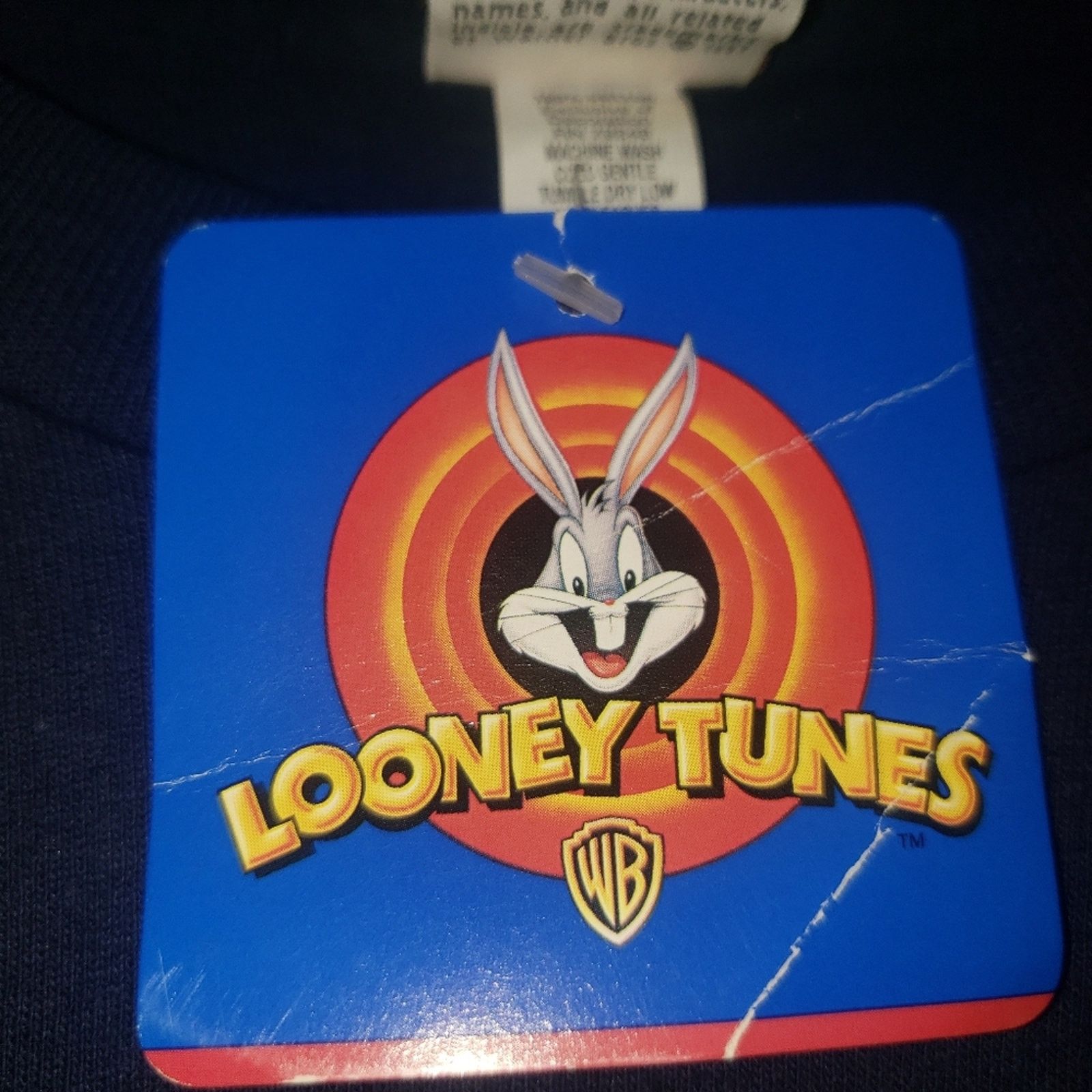 Warner Bros VINTAGE NWT Dead stock Taz Devil Looney Tunes sz L Size US L / EU 52-54 / 3 - 6 Thumbnail