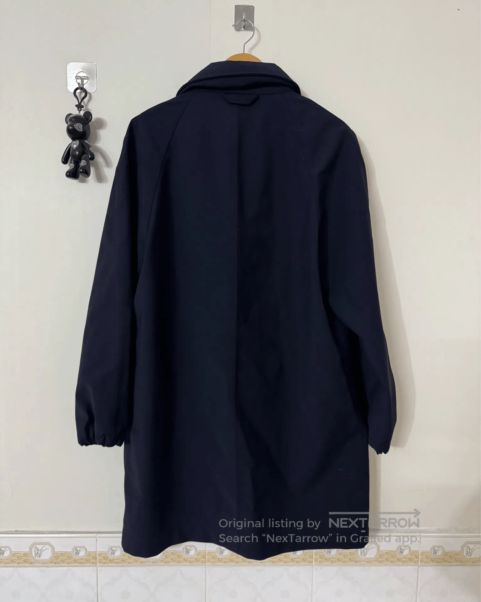 Louis Vuitton lv technical wool raincoat long coat. Size US L / EU 52-54 / 3 - 2 Thumbnail