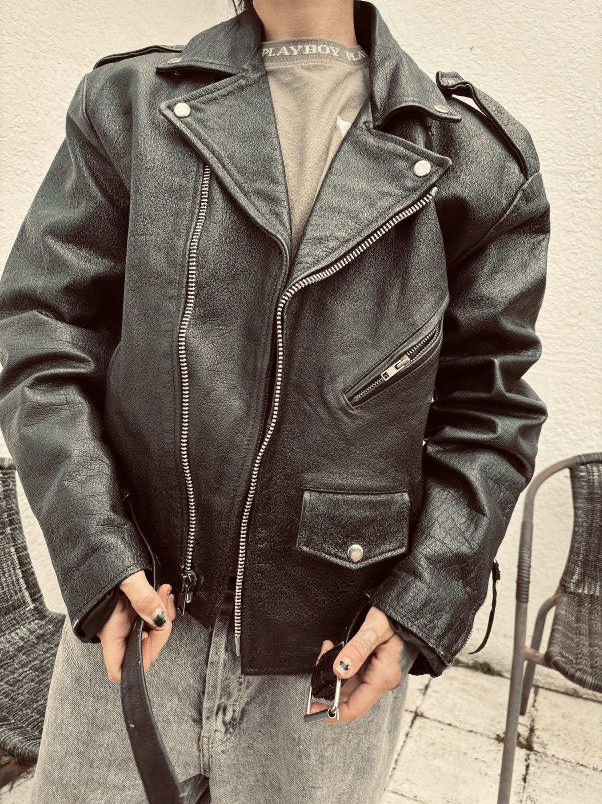 Wilsons Leather Wilson leather jacket vintage Size L / US 10 / IT 46 - 3 Thumbnail