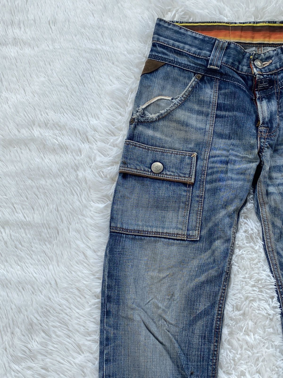 Edwin 💥Last Drop 💥Edwin Bushpant BlueTrip Pant Jeans Made in Japan Size US 31 - 3 Thumbnail