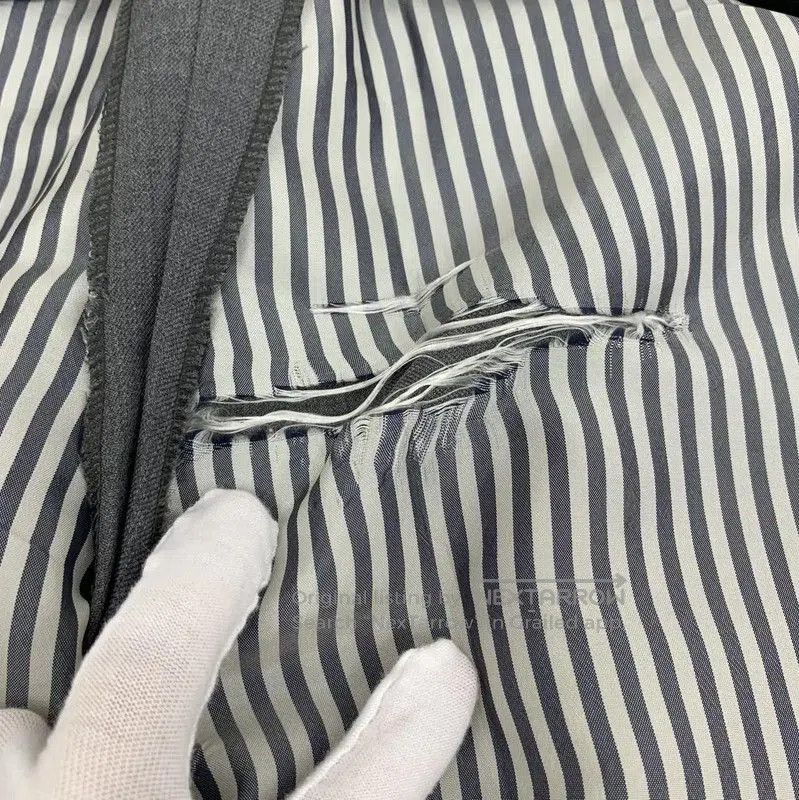 Thom Browne Thom Browne Gray Wool Casual Pants . Size US 26 / EU 42 - 8 Thumbnail