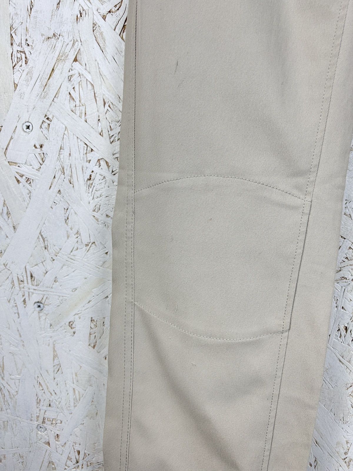 Prada Vintage Prada Leather Inserts Stretch Womens Archive Pants Size 26" / US 2 / IT 38 - 6 Thumbnail