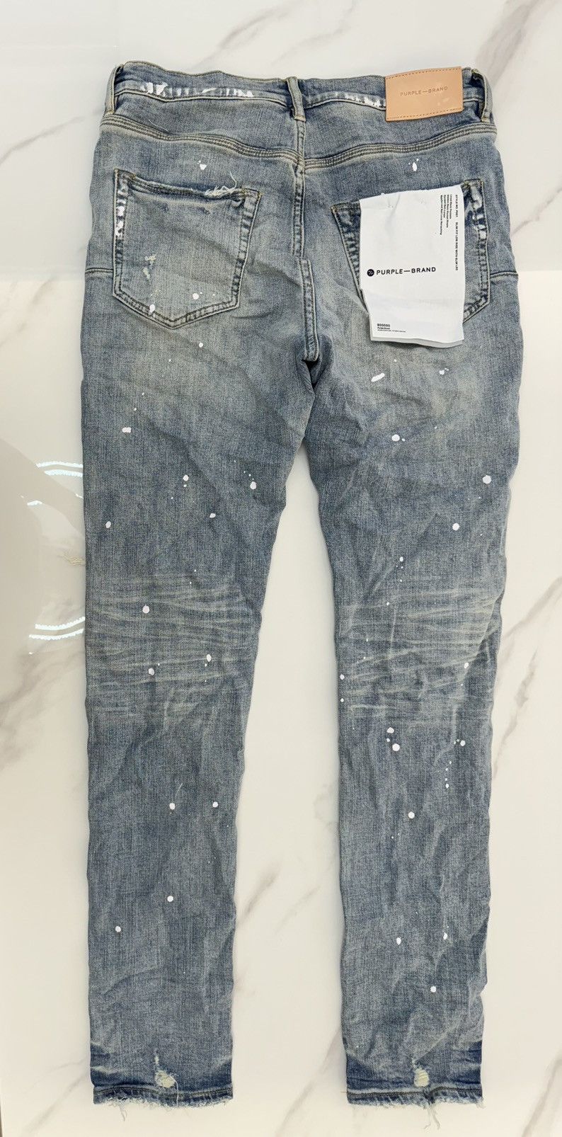 Purple P001 Light Indigo Paint Size US 31 - 4 Thumbnail