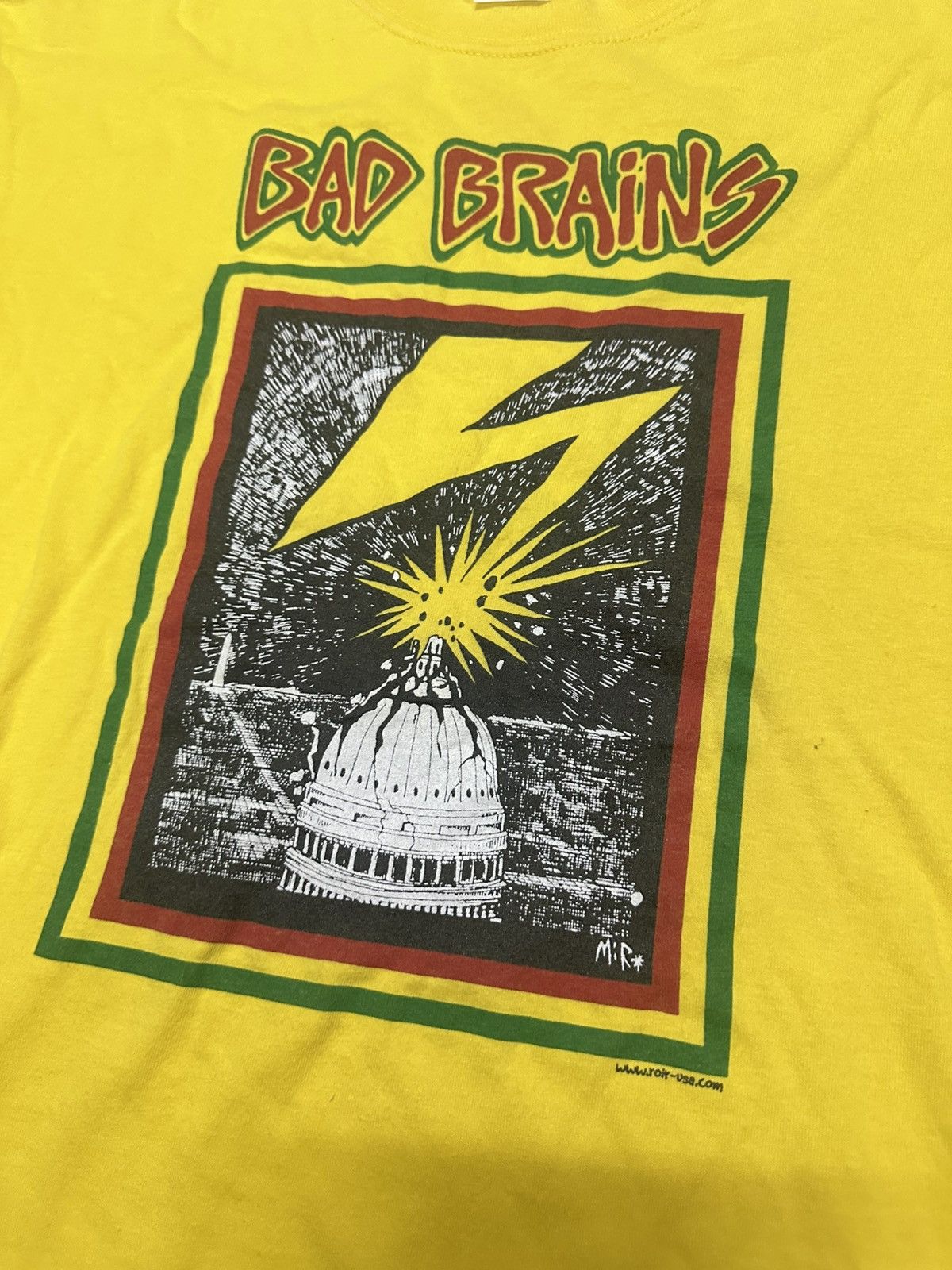 Band Tees Vtg Bad Brain hard core punk tee Size US L / EU 52-54 / 3 - 5 Thumbnail
