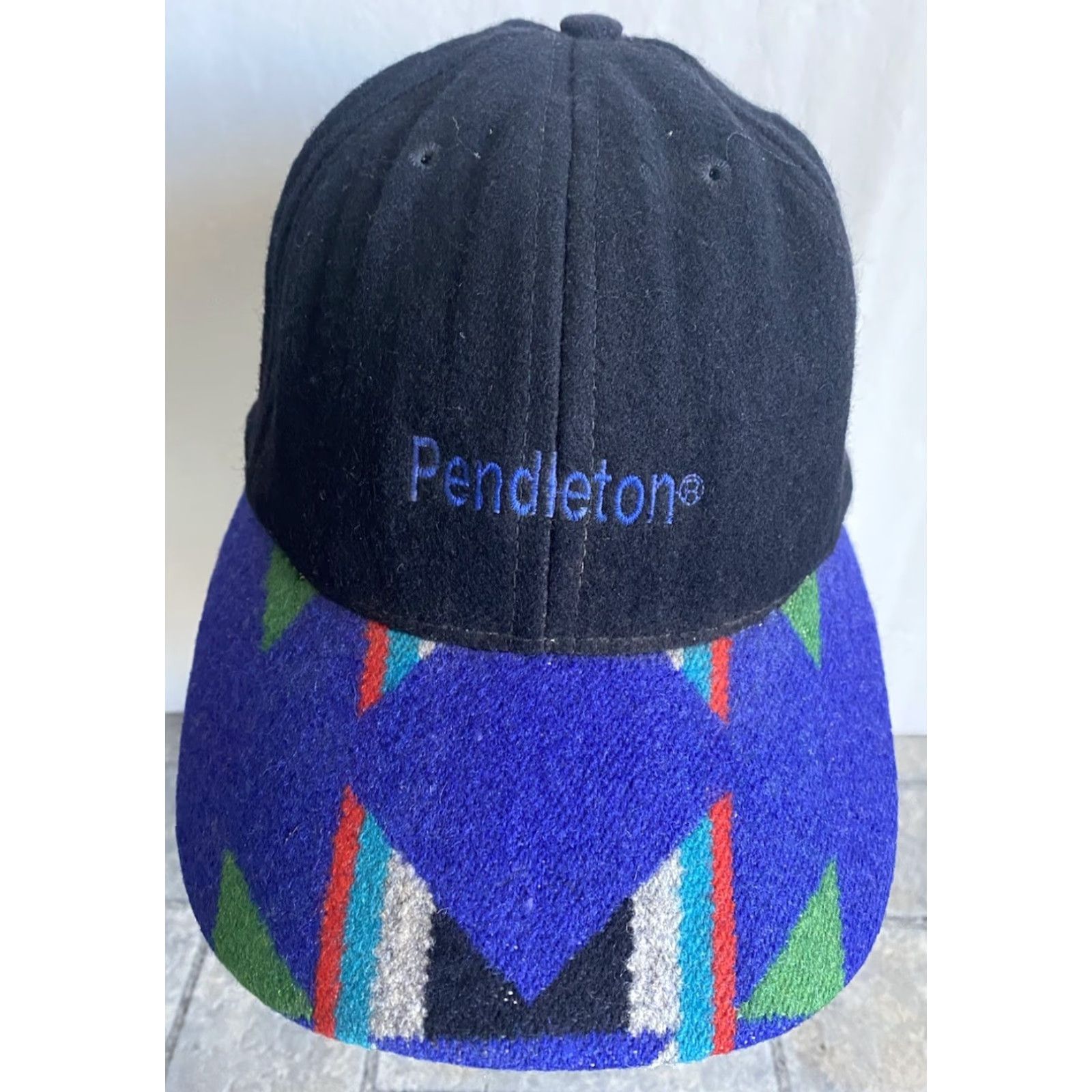 Pendleton VINTAGE Pendleton Western Wear Hat Strapback Aztec 