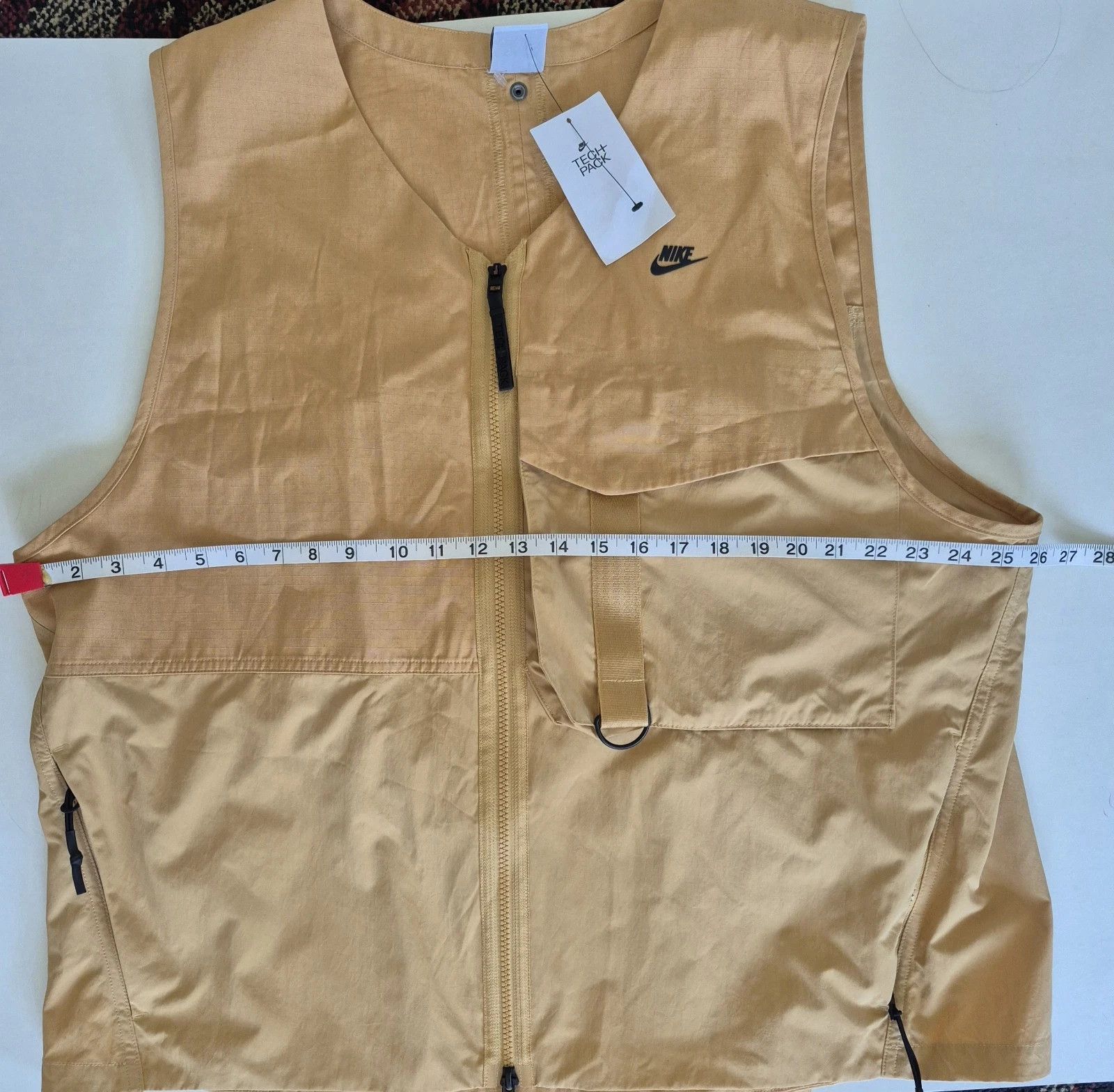 Nike Nike Tech Pack Tan Vest Attatchable Backpack Sportswear NEW Size US XL / EU 56 / 4 - 10 Thumbnail