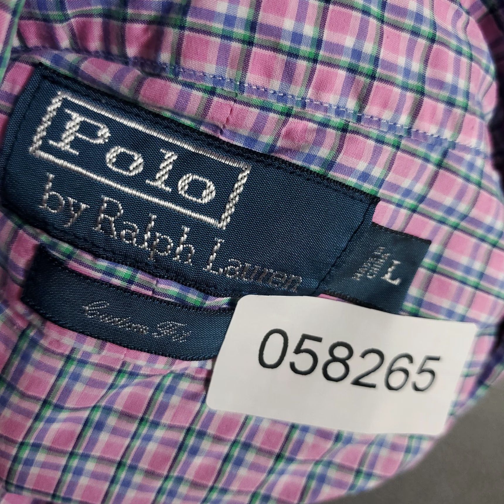 Ralph Lauren Ralph Lauren Shirt Mens Large Pink Plaid Button-Up Long Sleeve Casual / Workwear / Party / Travel / Formal / Business Size US L / EU 52-54 / 3 - 7 Thumbnail