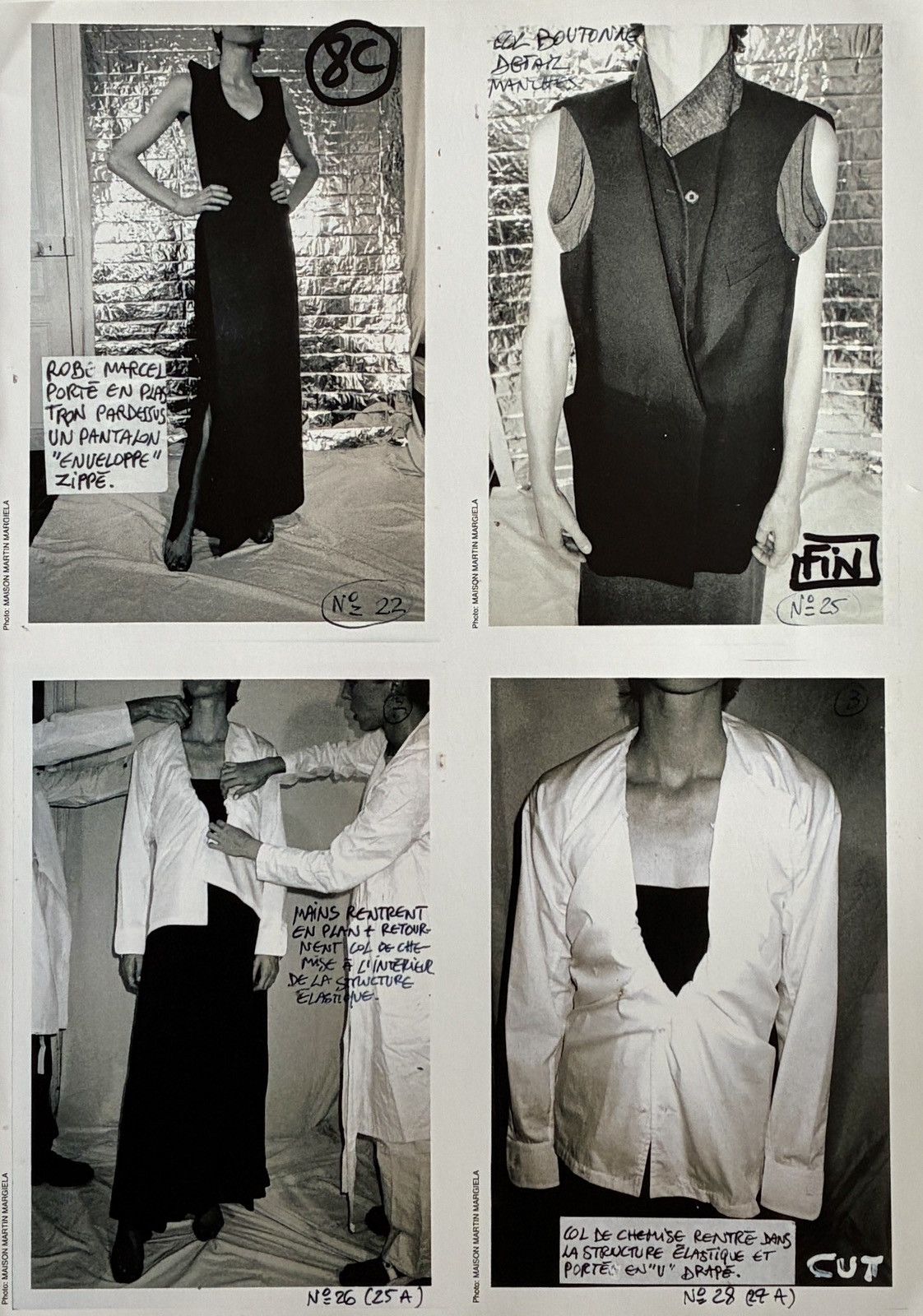 Maison Margiela Maison Martin Margiela rare archive photo framed poster 9x11 Size ONE SIZE - 2 Thumbnail