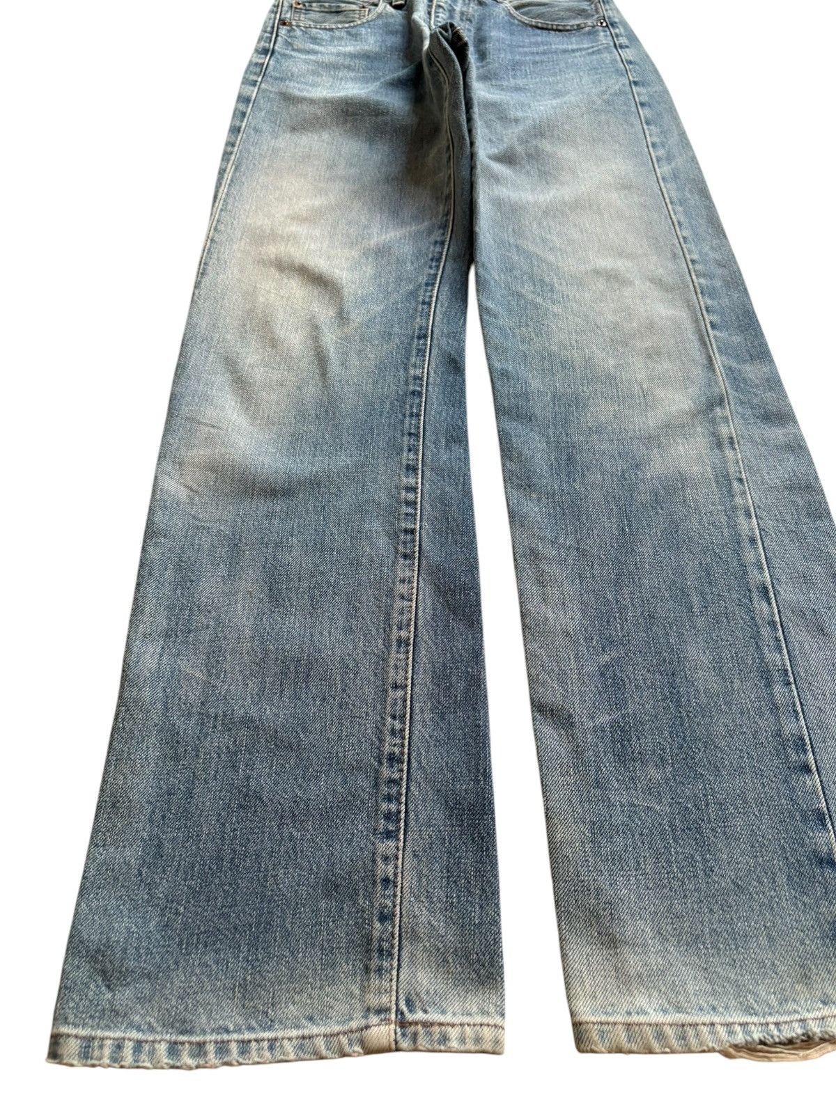 Levi's Vintage 80s Levis 502 Big E Selvedge Mud Wash Loose Jeans Size US 28 / EU 44 - 7 Thumbnail