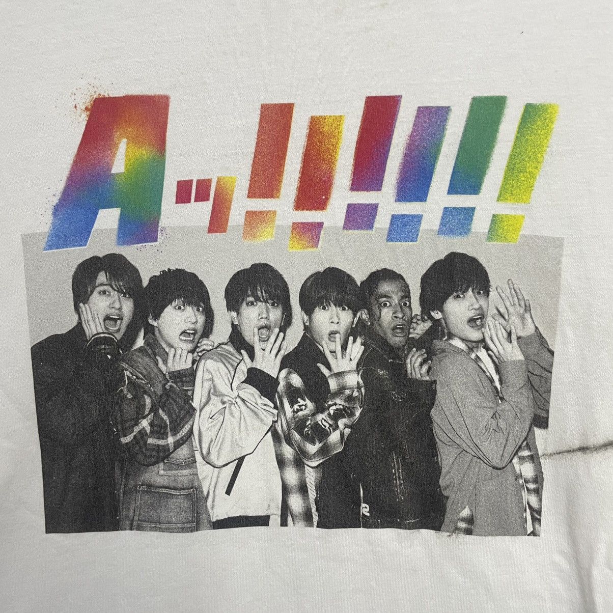 Band Tees Ae! Group Long Sleeve T-Shirt Size US M / EU 48-50 / 2 - 2 Thumbnail