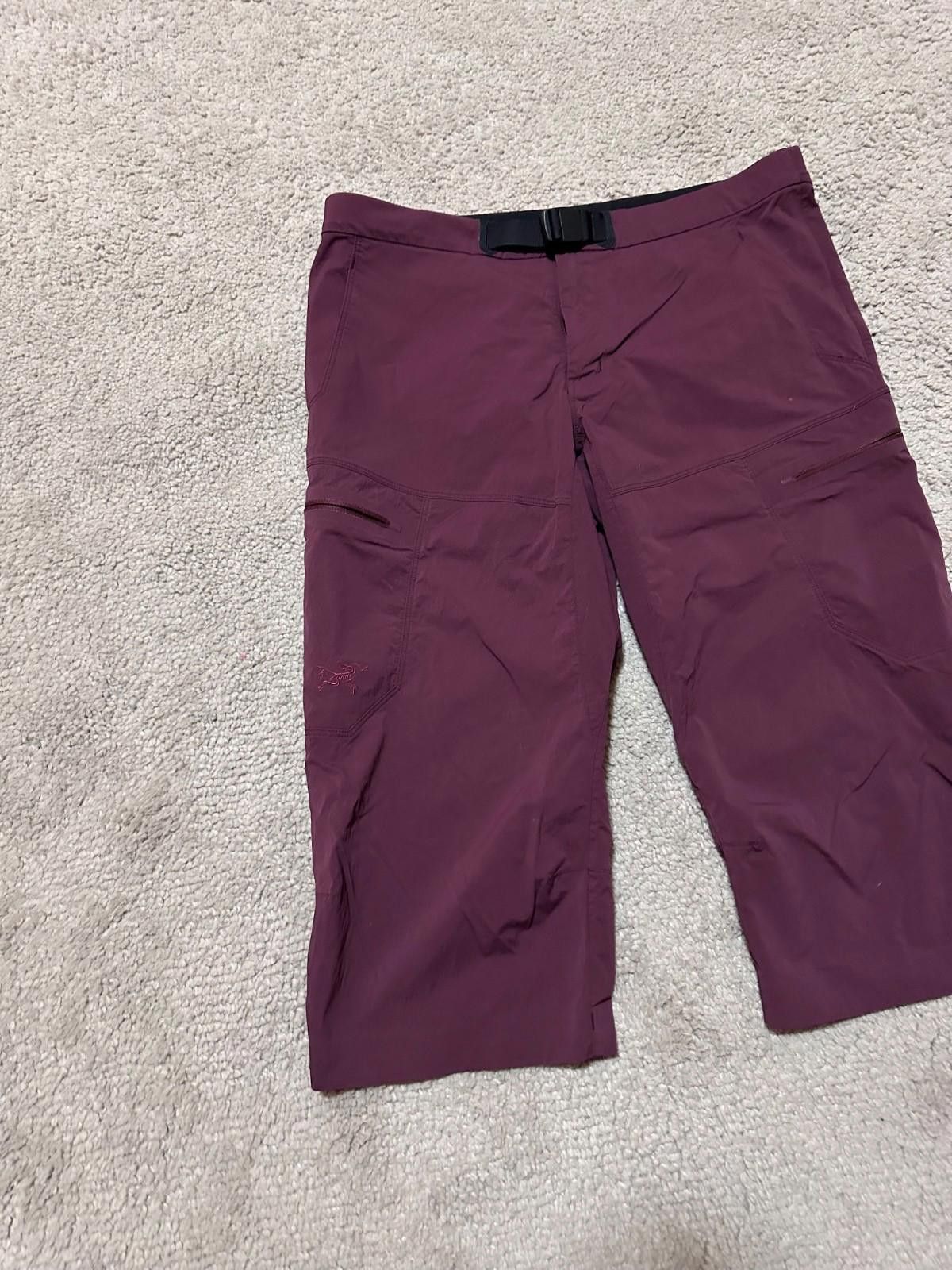 Arc'teryx ARCTeryx Pants Hiking Outdoor Cargo Commuter Damen Plum Sz10 Size 32" / US 10 / IT 46 - 2 Thumbnail