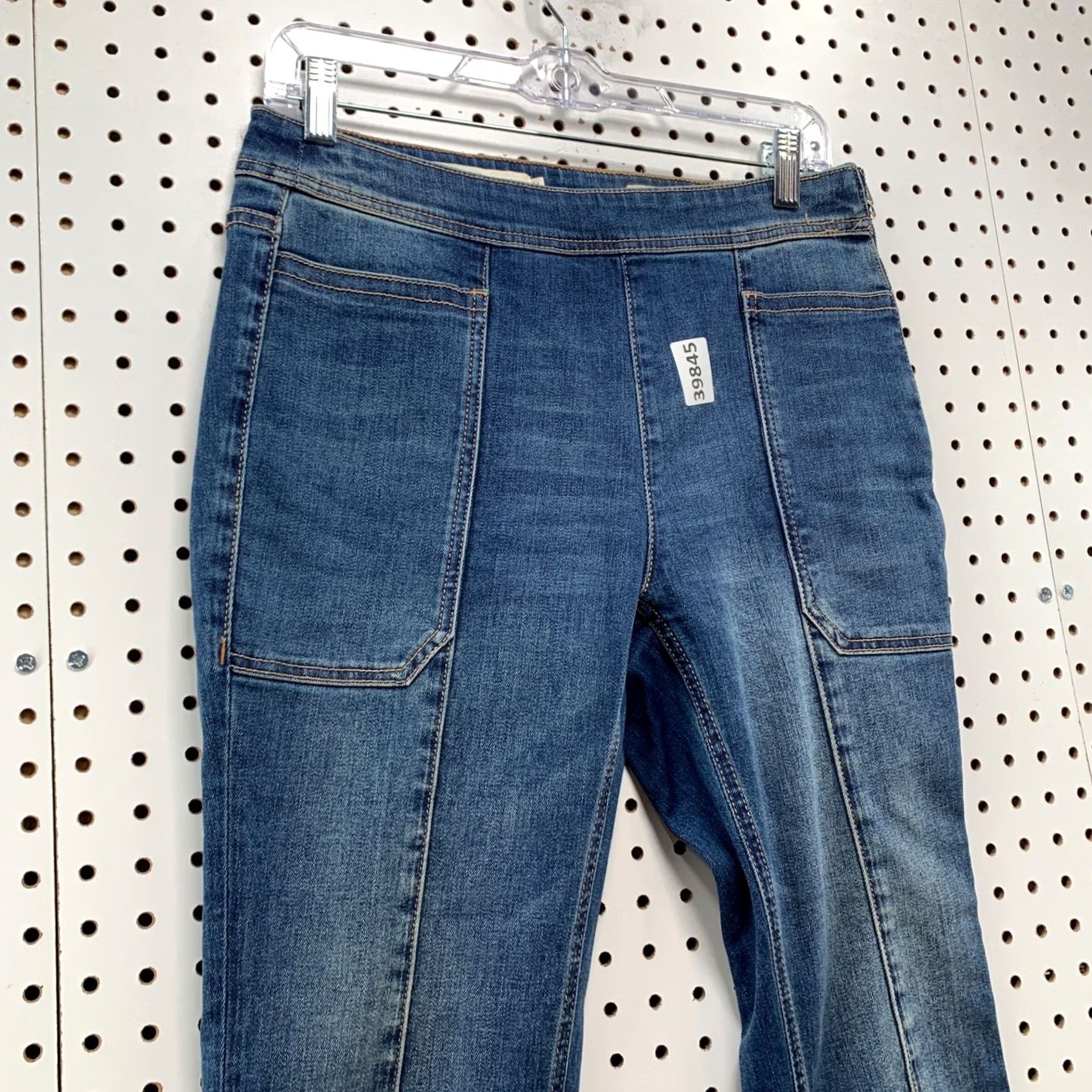 Vintage Pilcro Denim Jeans Womens 27 Flared Blue 27x26 Jeans Size 27" / US 4 / IT 40 - 7 Thumbnail