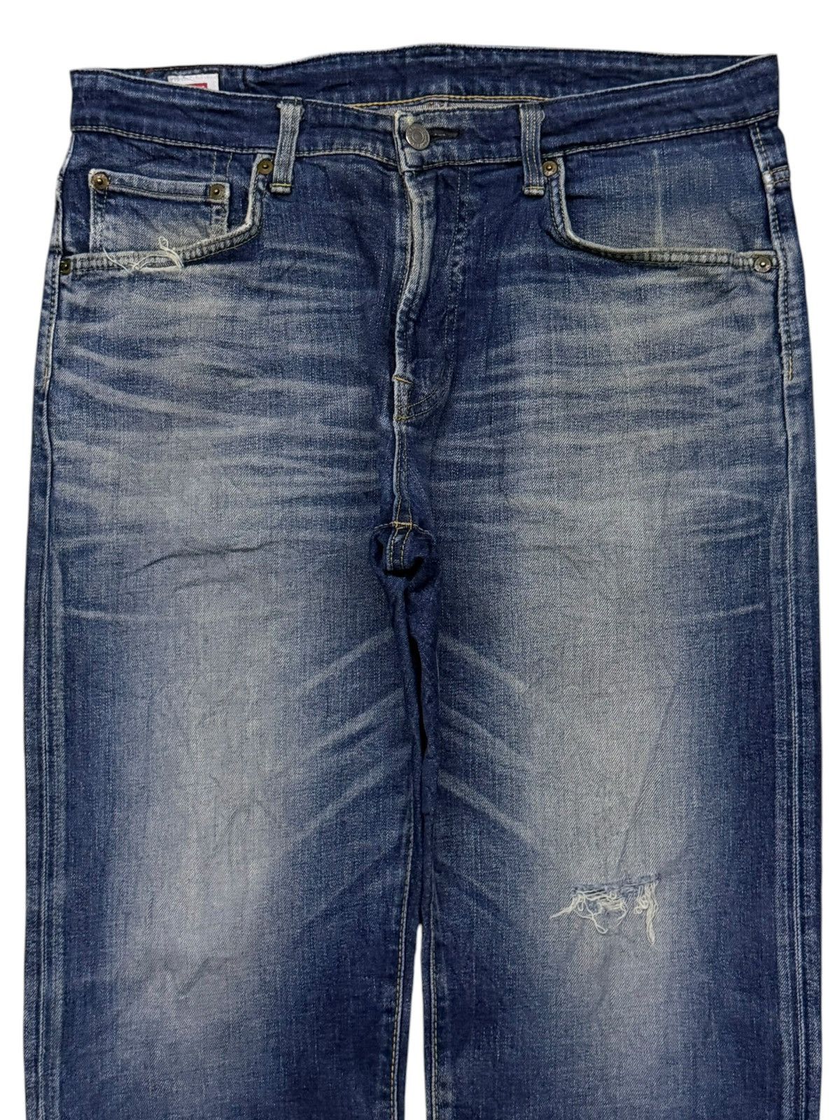 Edwin Vintage Edwin E504R Japan Denim Jeans | Relaxed Straight W34 Size US 34 / EU 50 - 4 Thumbnail