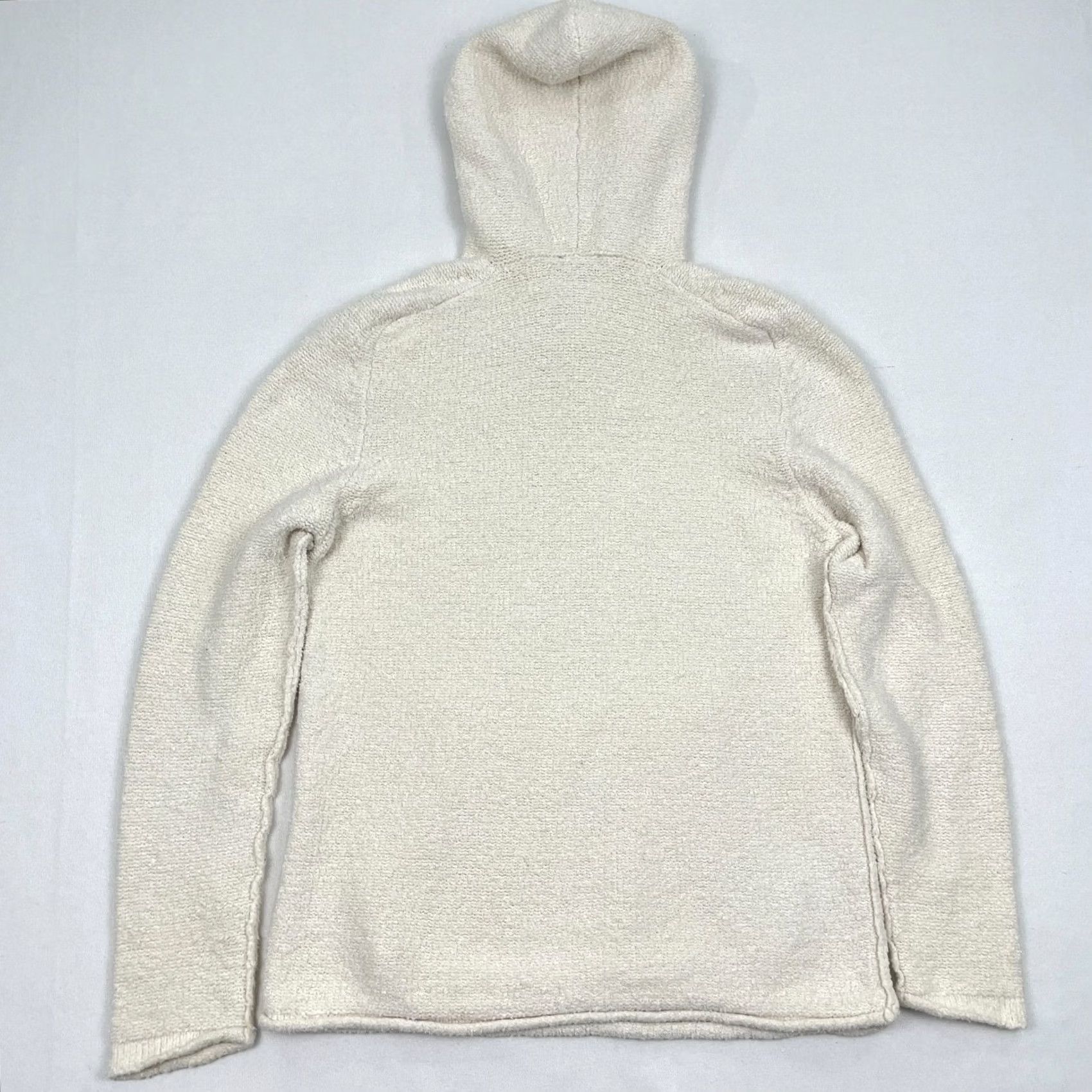 Rails Rails Rollins Hoodie Mens M Ivory Fuzzy Knit Stretch Pullover Cozy Lounge Preppy Size US M / EU 48-50 / 2 - 7 Thumbnail