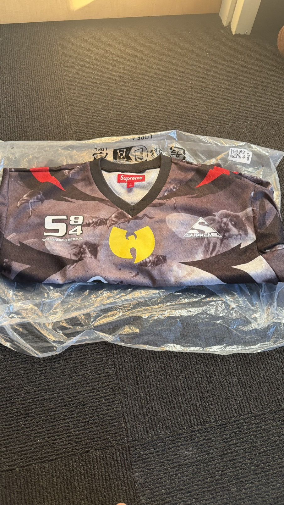 Supreme Supreme Wu-tang clan Hockey jersey (BLACK) (S) Size US S / EU 44-46 / 1 - 1 Thumbnail