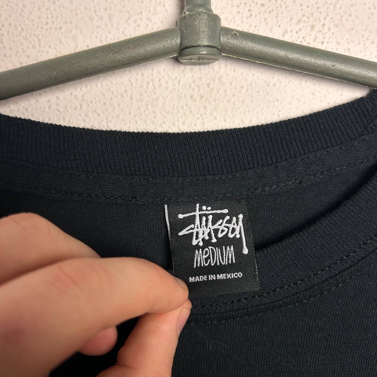 Stussy Mens Stussy Big logo designer y2k opium longsleeve Size US M / EU 48-50 / 2 - 7 Thumbnail