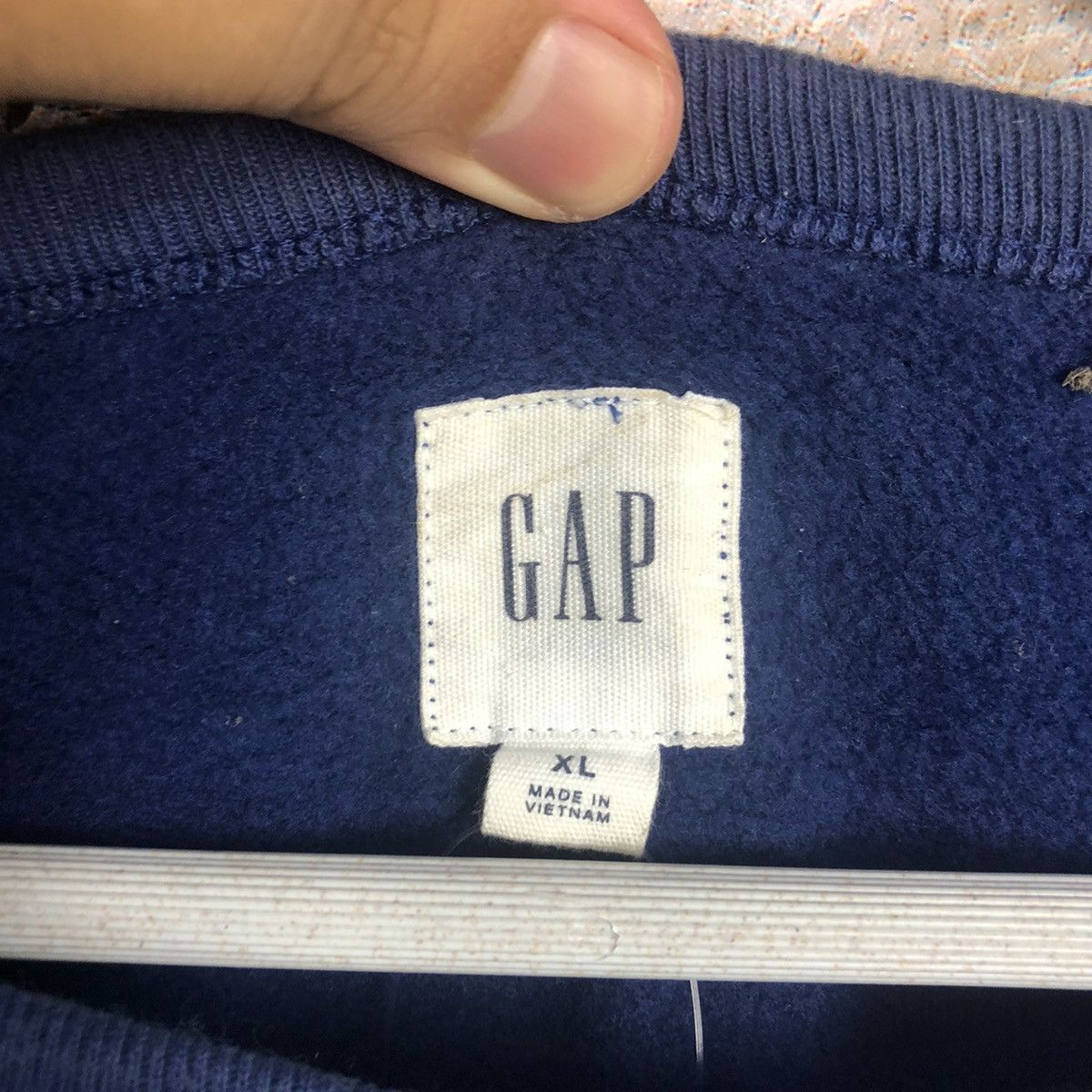 Gap Gap Dark Blue Sweatshirt vintage like kenye west #A29 Size US XL / EU 56 / 4 - 10 Thumbnail