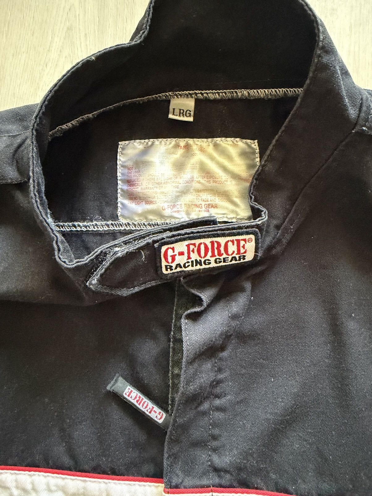 Other G-Force Racing Gear Black Racing Jacket Sz L Fire Retardant Size US L / EU 52-54 / 3 - 3 Thumbnail