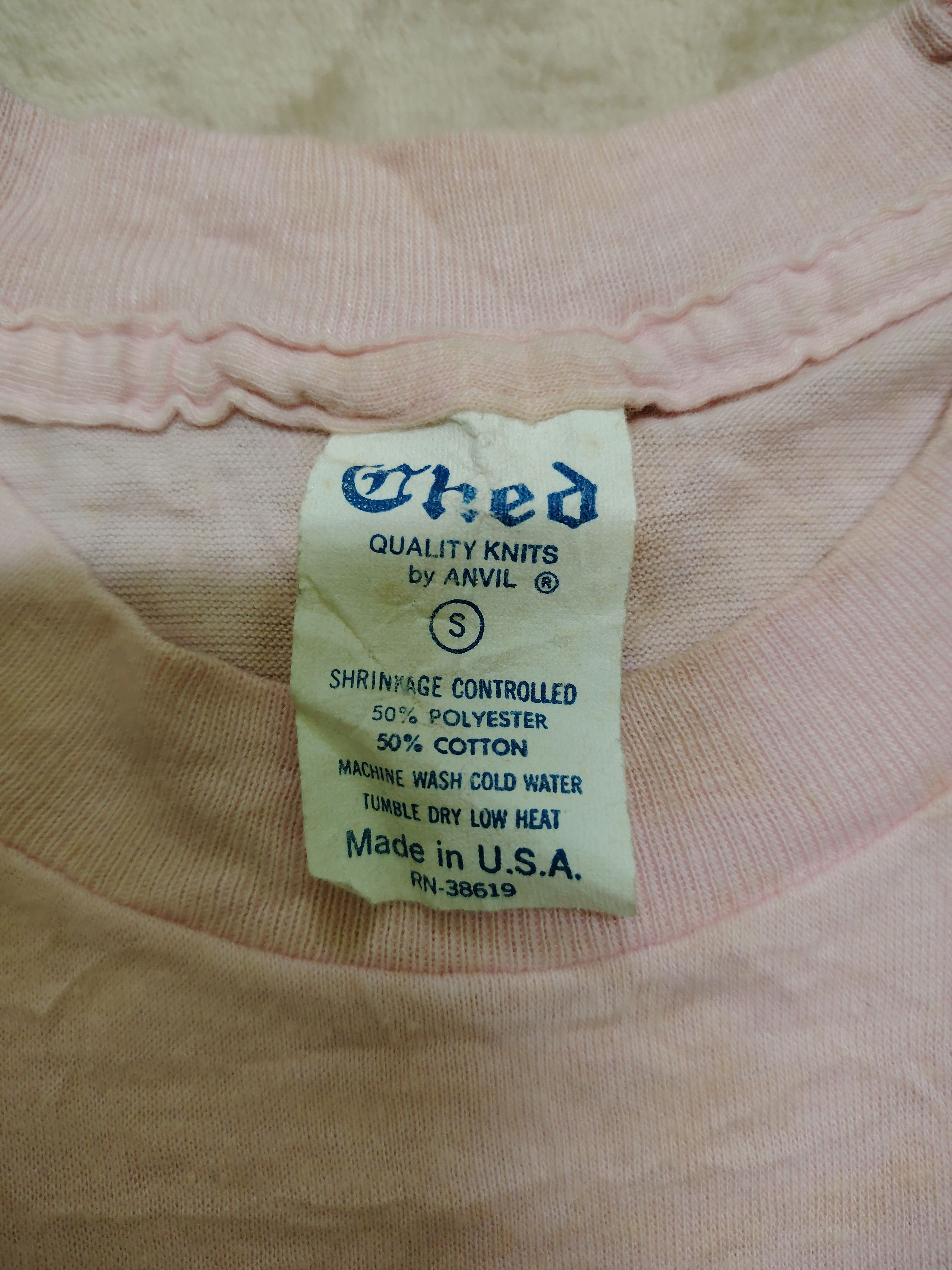Band Tees Vintage 80s Michael Jackson Thriller Pink Sleeveless Tshirt Size US S / EU 44-46 / 1 - 7 Thumbnail