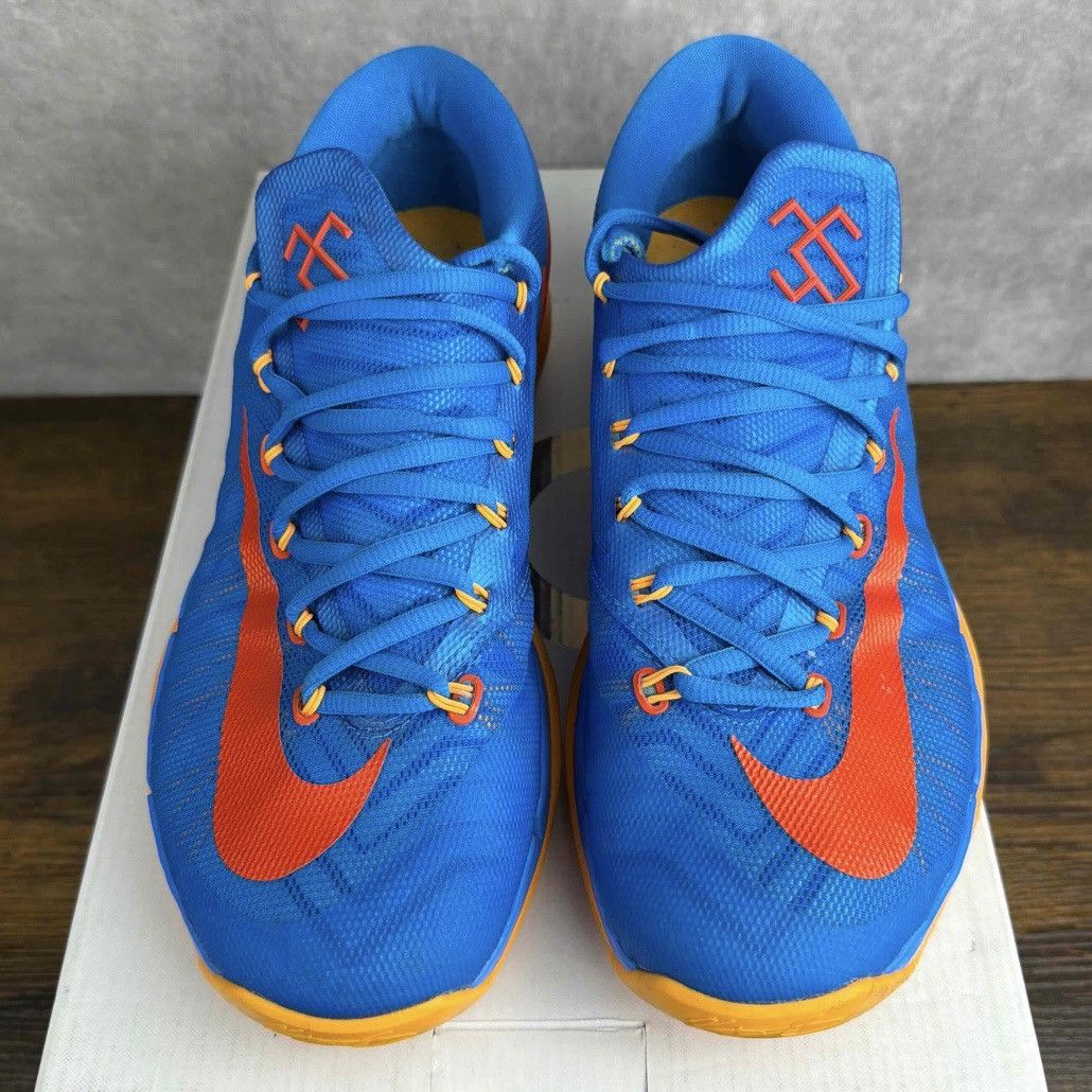 Nike Nike KD 6 Elite Team Blue Orange Size 8.5 642838-400 OG Rare Size US 8.5 / EU 41-42 - 5 Thumbnail