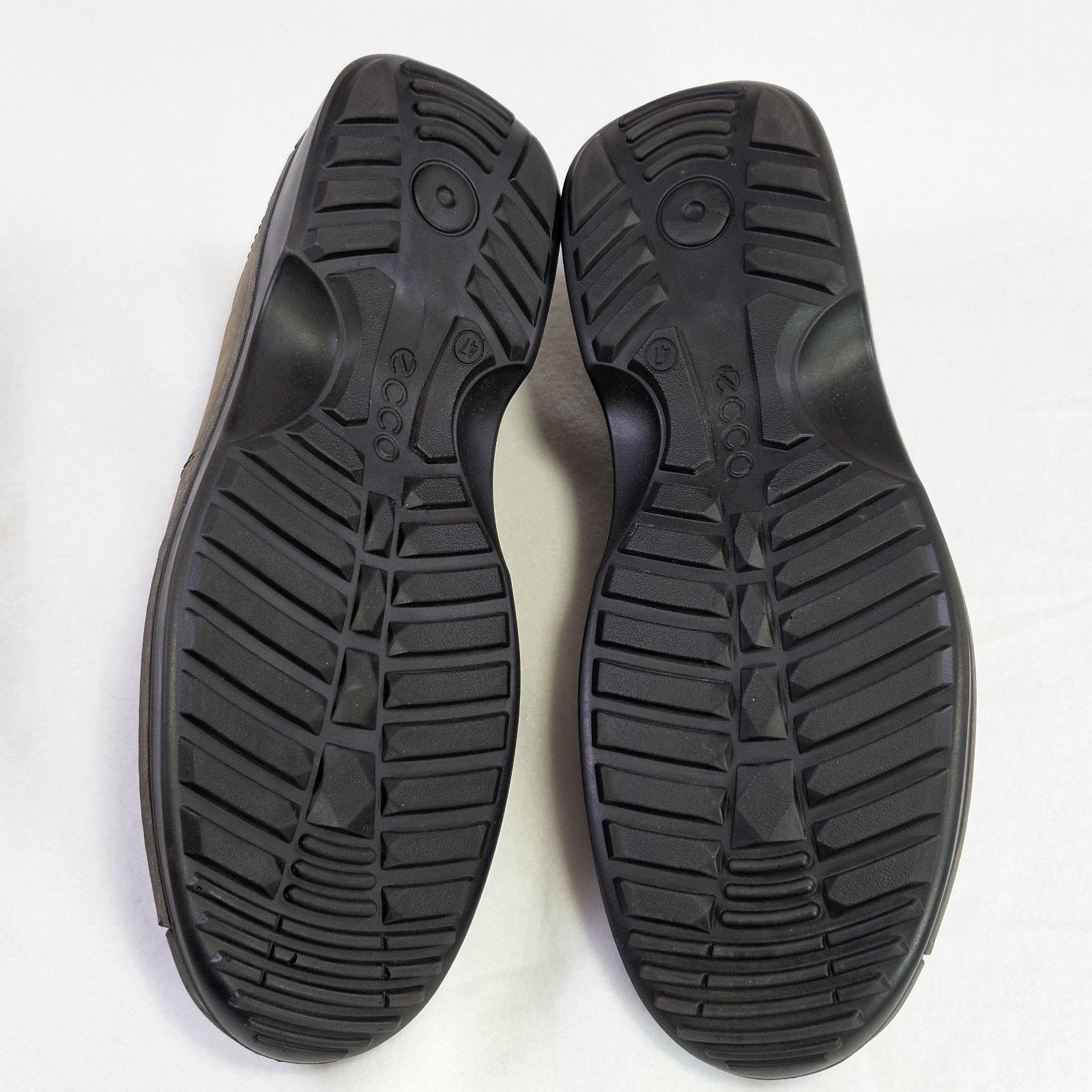 Ecco ECCO Fusion Loafer Apron Toe Slip On Nubuck Leather Mocs Size US 14 / EU 47 - 11 Thumbnail