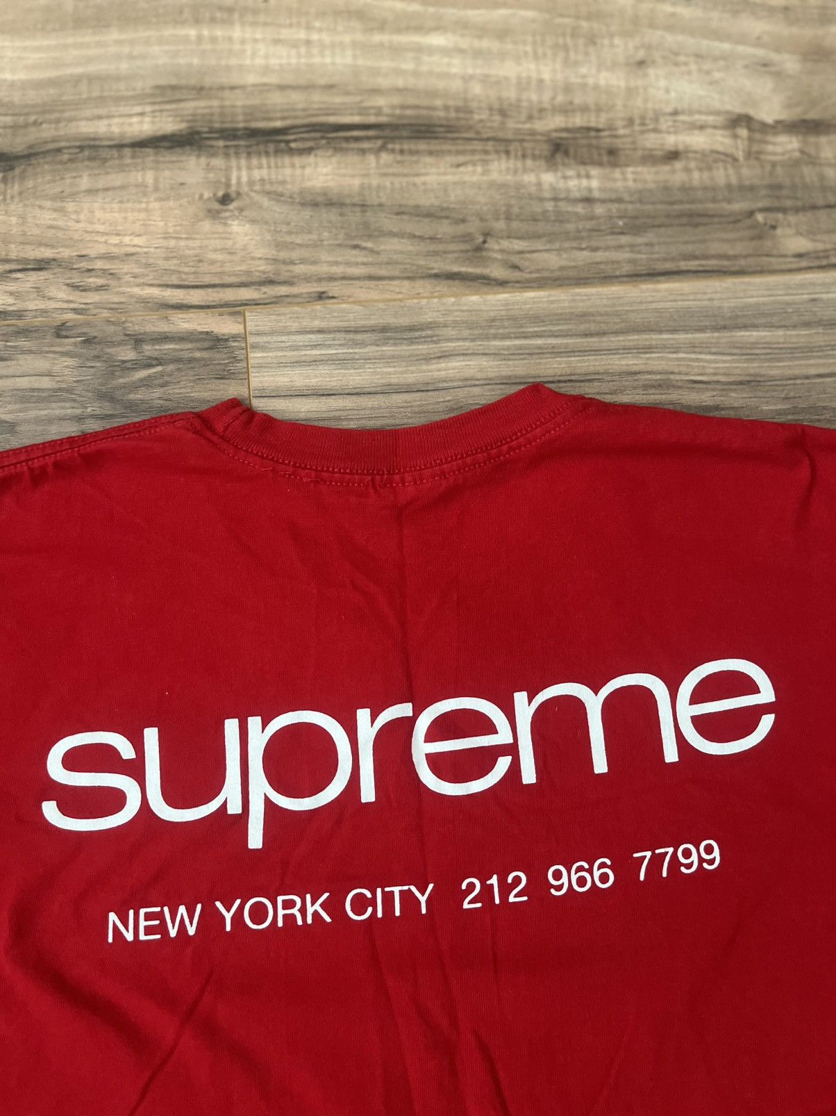 Supreme Supreme NYC Tee Size US L / EU 52-54 / 3 - 8 Thumbnail