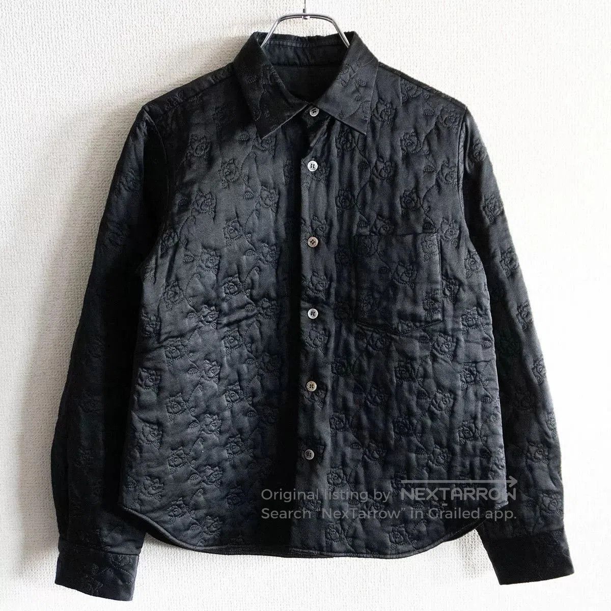 Tricot Comme des Garcons COMME des GARÇONS Tricot Silk Shirt Jacket. Size M / US 6-8 / IT 42-44 - 1 Thumbnail