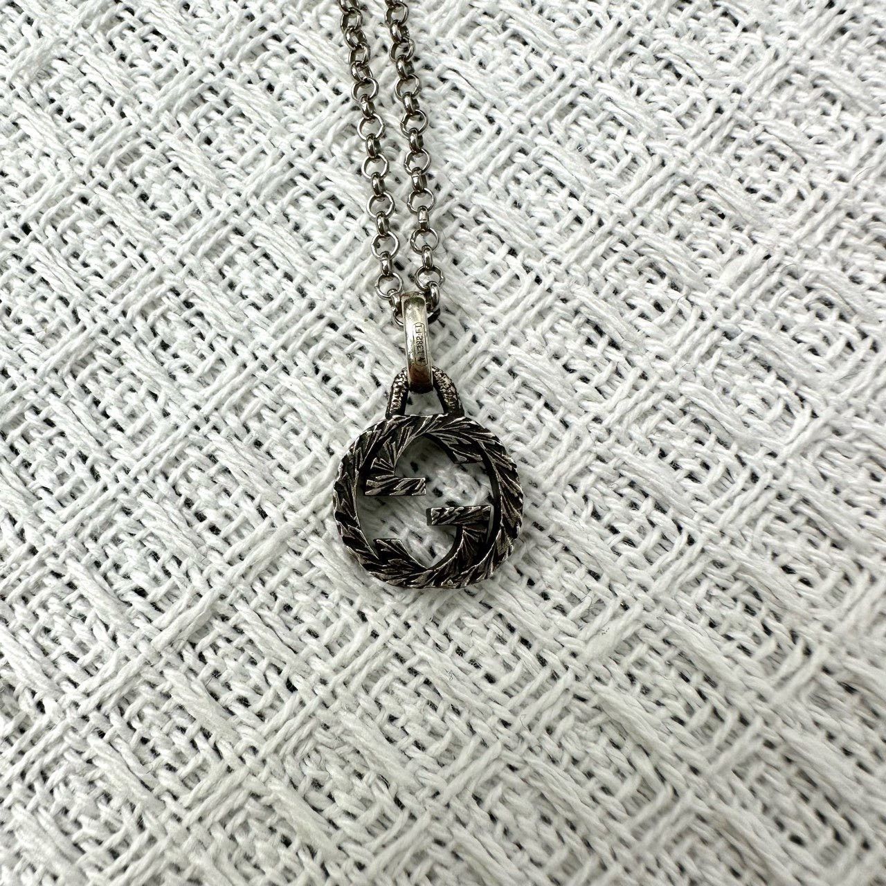 Gucci Gucci Double G interlocking to make an old necklace 2501-Ne Size ONE SIZE - 3 Thumbnail