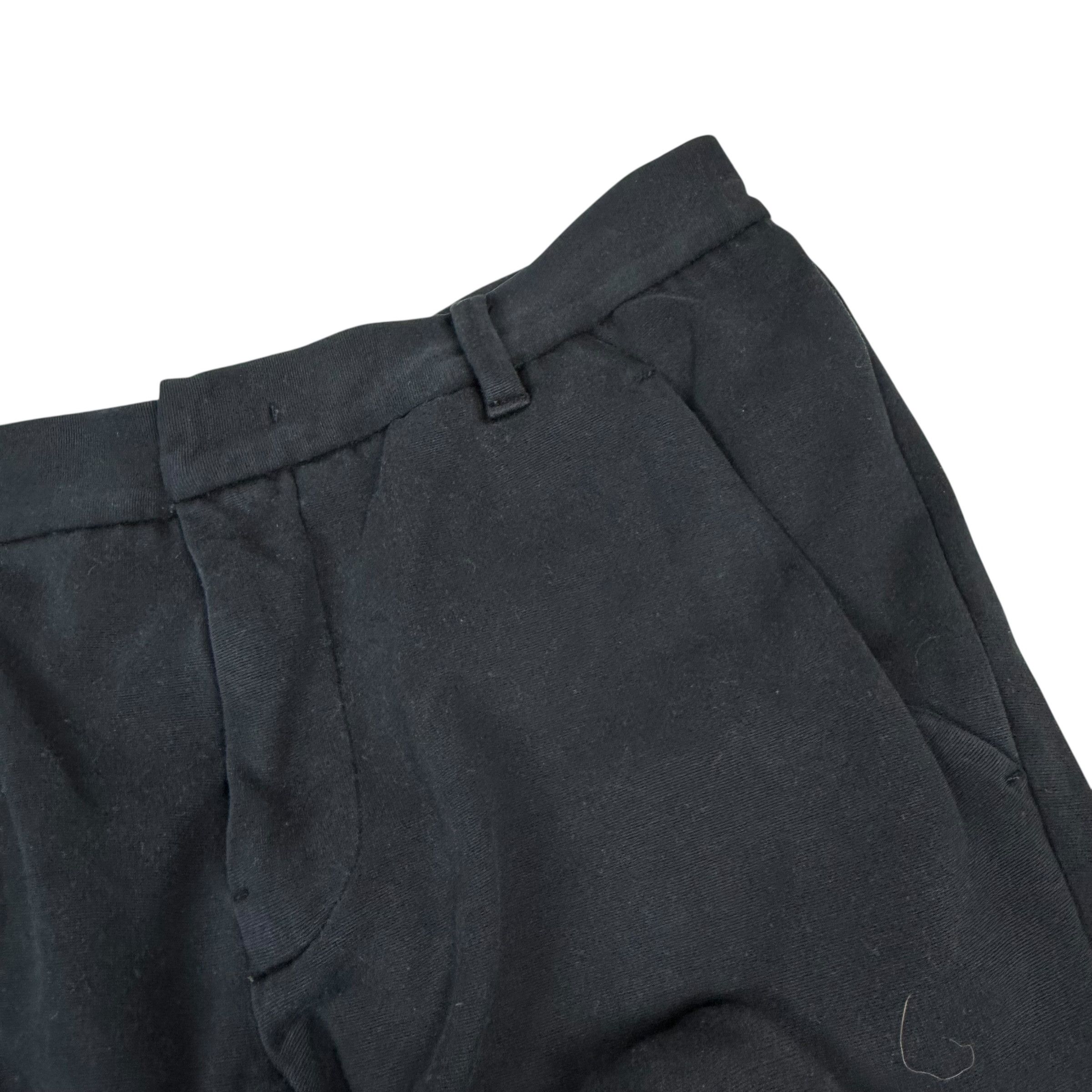 Jil Sander Jil Sander Women's Black Mid Rise Pockets Straight Leg Pants Size 32" / US 10 / IT 46 - 3 Thumbnail