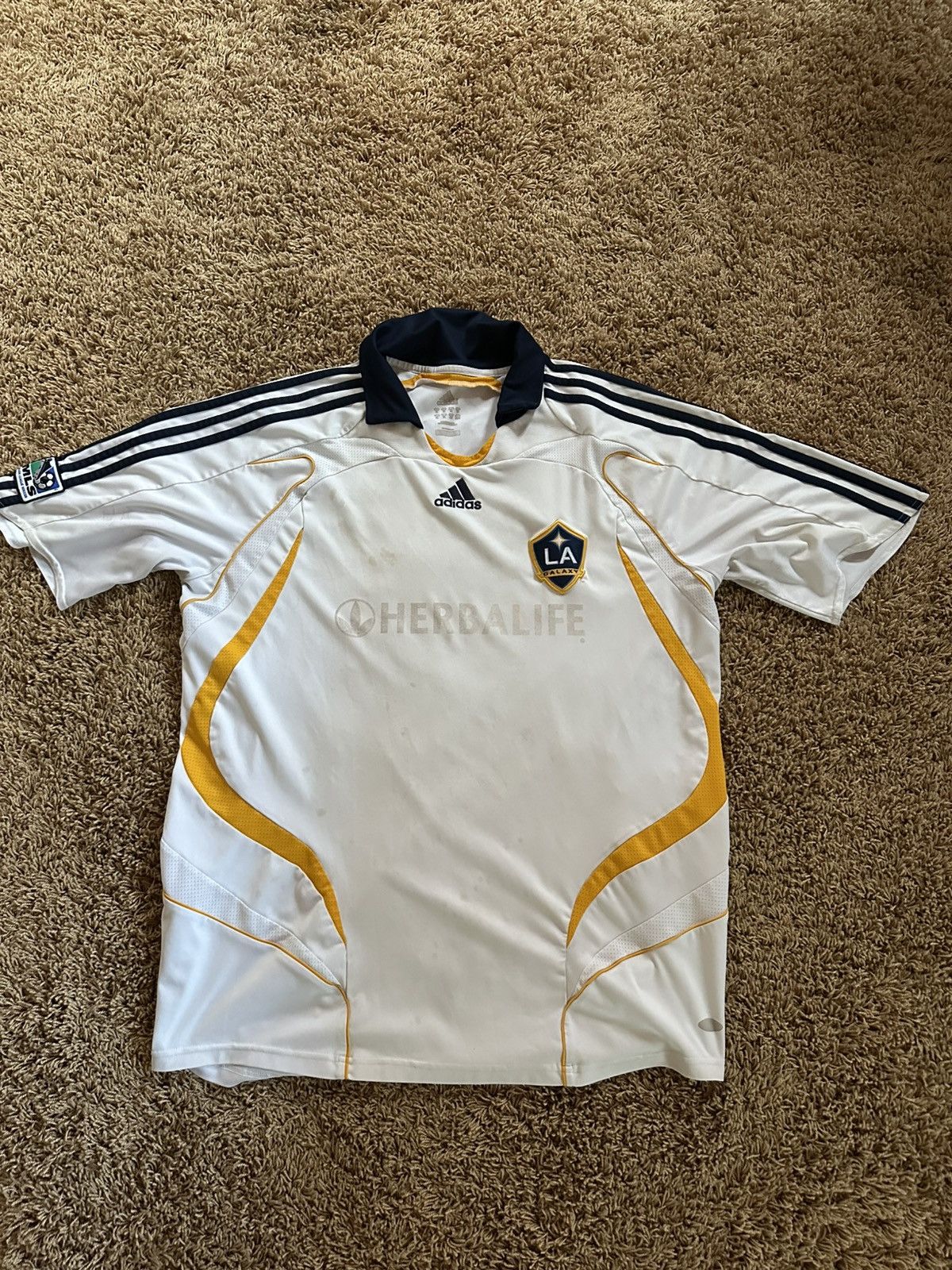 Adidas David Beckham la galaxy jersey usa worldcup Size US XL / EU 56 / 4 - 2 Thumbnail