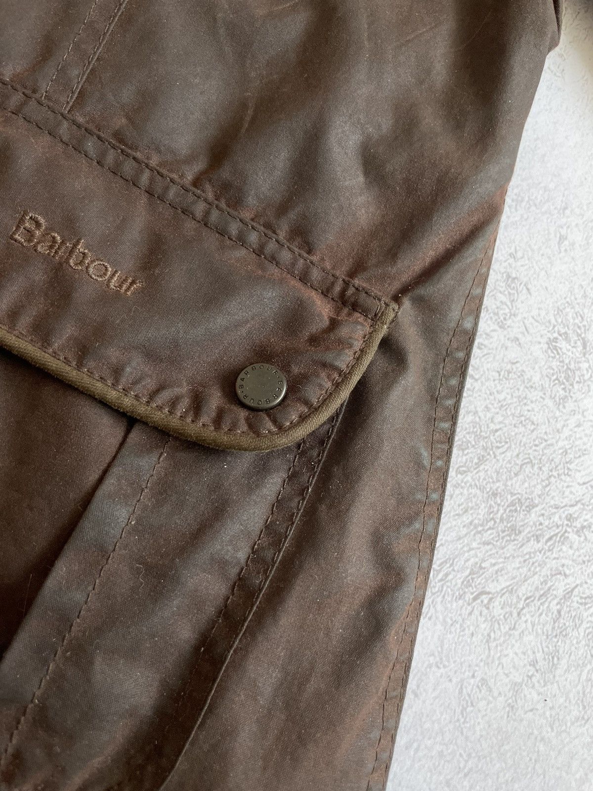 Barbour Barbour L1094 Ladies Utility Jacket Brown England Size US M / EU 48-50 / 2 - 11 Thumbnail
