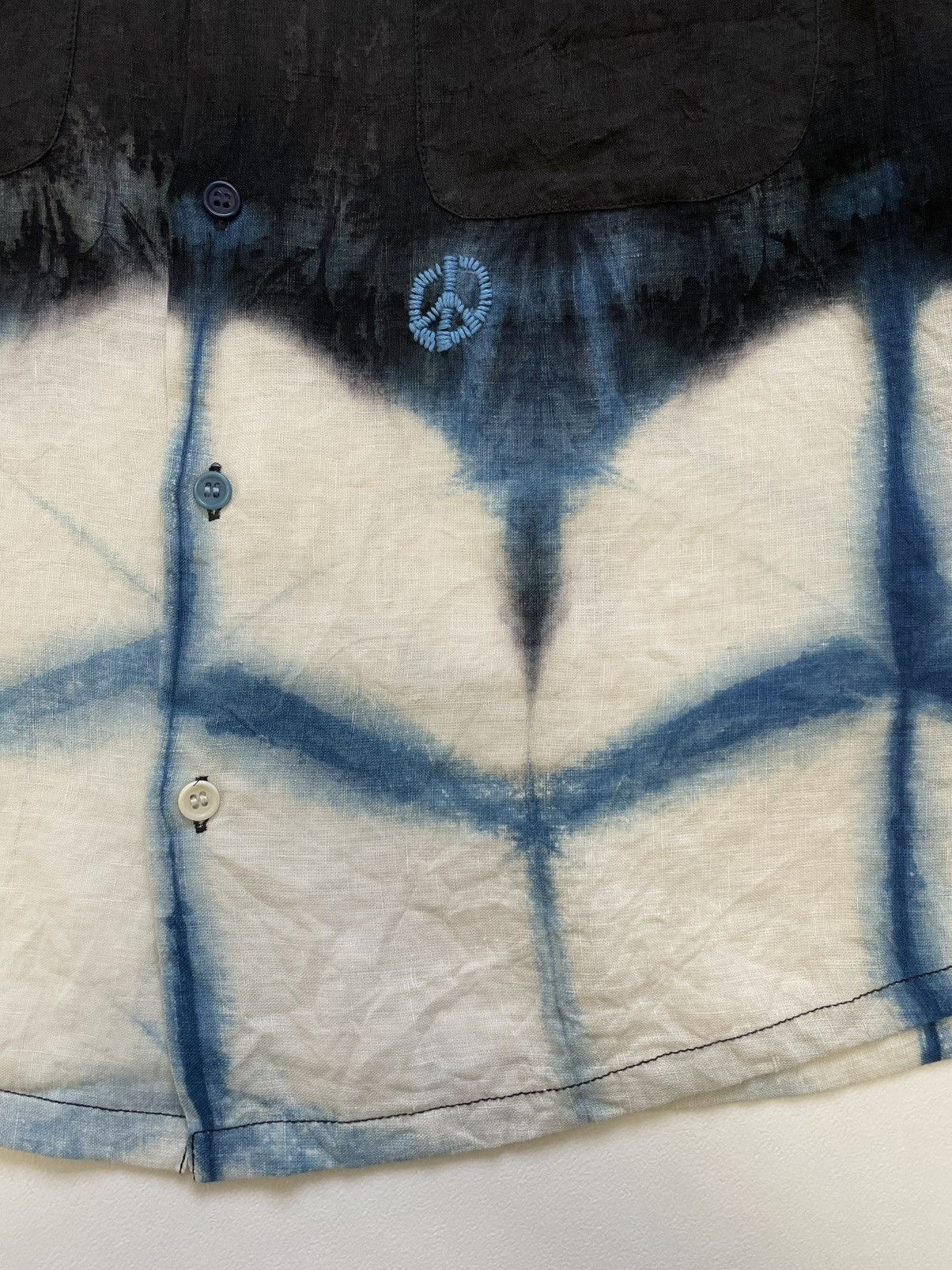 Story Mfg. ‘Peace Tie Dye’ Print Long Sleeve Shirt Size US L / EU 52-54 / 3 - 8 Thumbnail