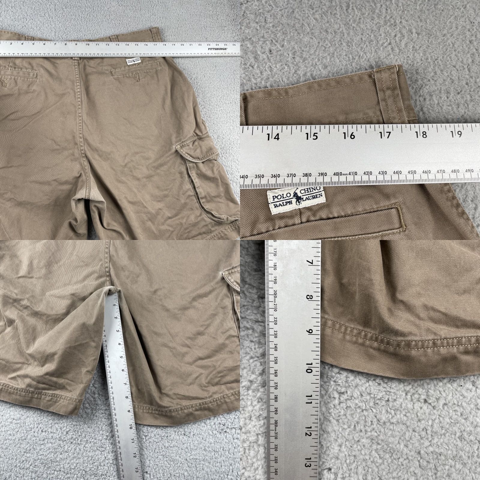 Polo Ralph Lauren Polo Ralph Lauren Cargo Short Brown 100% Cotton 38 Inseam 10” Men Regular Shirt/Shorts? Size US M / EU 48-50 / 2 - 9 Thumbnail