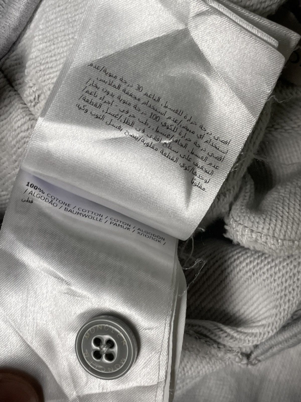 Moncler Vintage MONCLER Sweatpants (73) Size US 32 / EU 48 - 14 Thumbnail
