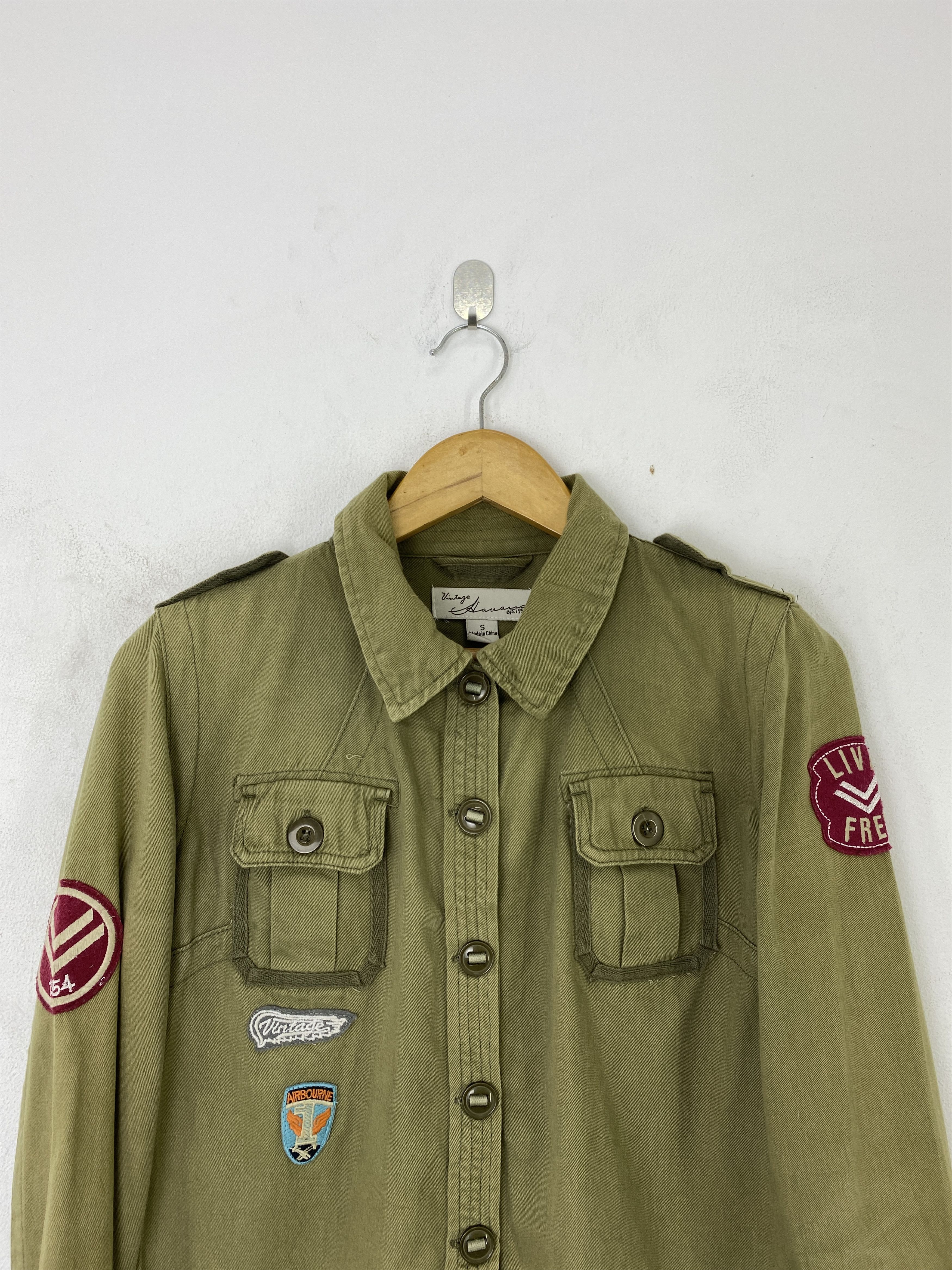 Havana Vintage Havana Button Up Jacket JA0159 Size US S / EU 44-46 / 1 - 3 Thumbnail