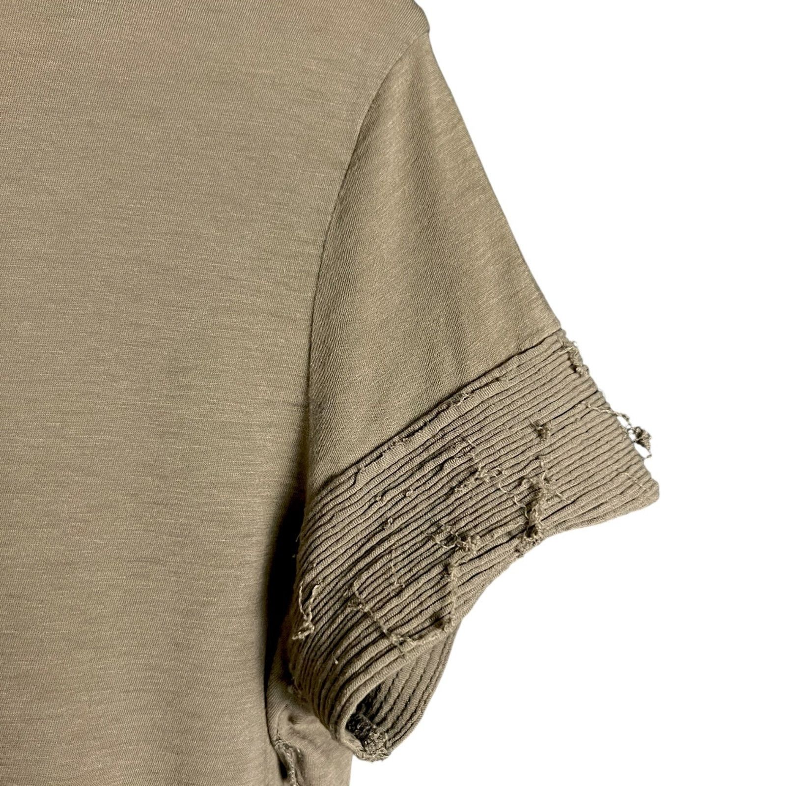 Helmut Lang Helmut Lang Distressed Cotton/Cashmere Tee -XS- $195 Retail Size US XS / EU 42 / 0 - 3 Thumbnail