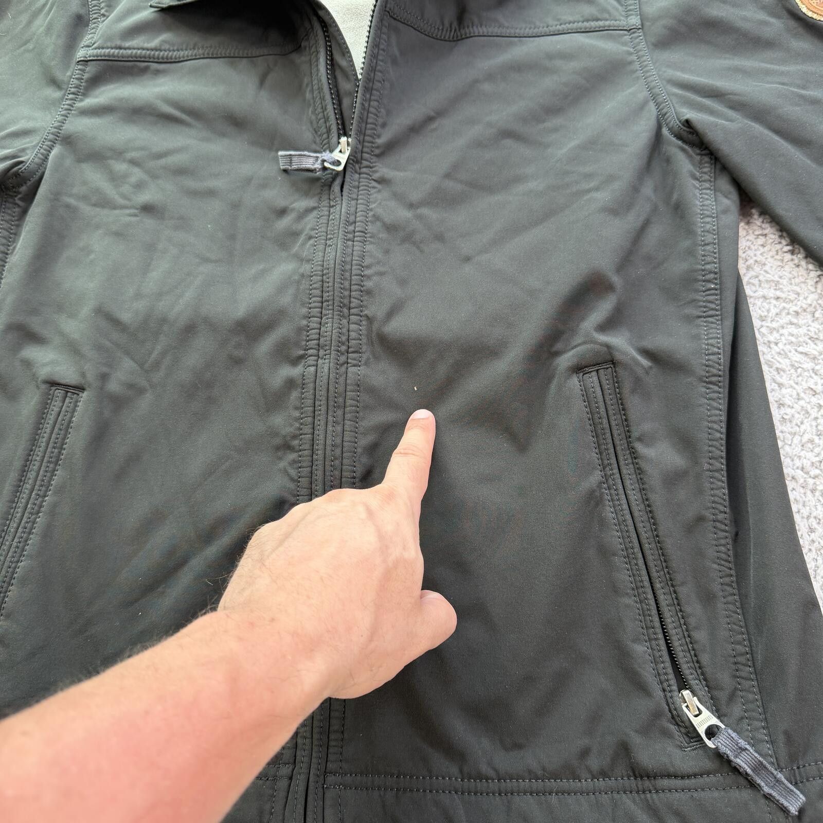 Timberland Timberland Black Softshell Jacket Fleece Outdoor Coat Mens S Size US S / EU 44-46 / 1 - 6 Thumbnail