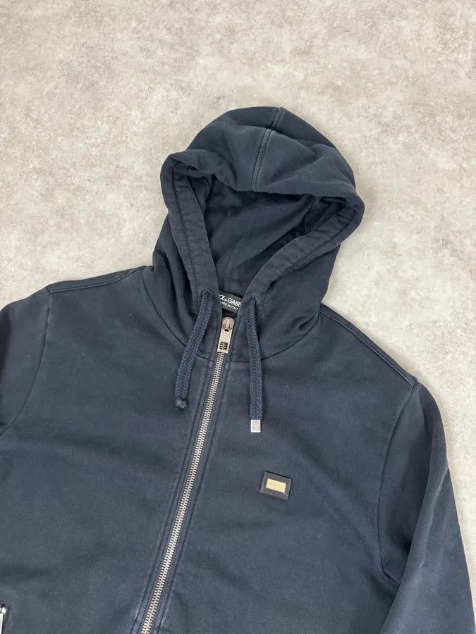 Dolce & Gabbana 2000s Dolce & Gabbana Navy Zip-up Sweater Size US S / EU 44-46 / 1 - 5 Thumbnail
