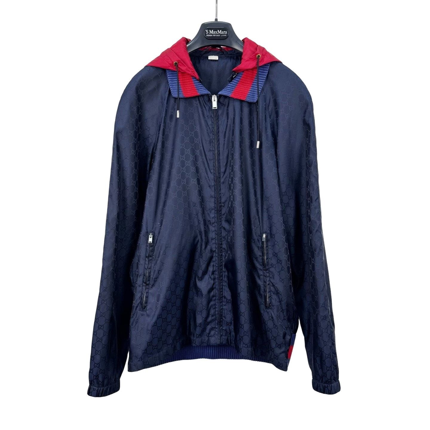 Gucci Gucci GG Monogram Jacquard Hooded Nylon Jacket EU 50 Size US M / EU 48-50 / 2 - 1 Thumbnail
