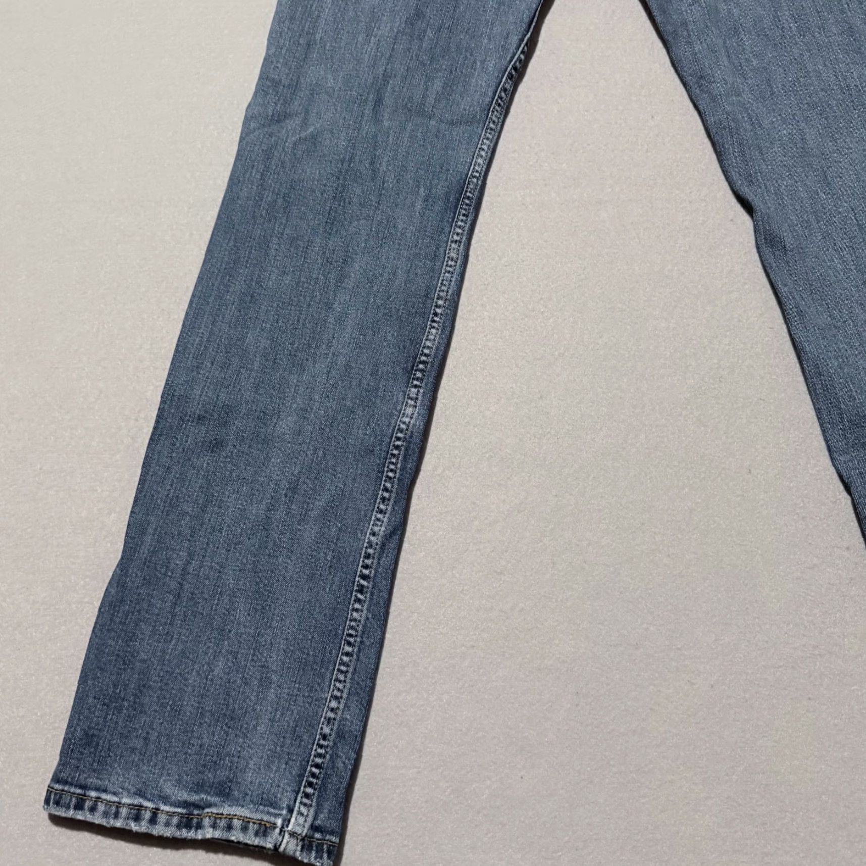 Levi's Levi's 514 Jeans Men Blue Denim Low Rise Classic Straight Fit 32x34 Distressed - Levi's Jeans Men Blue Denim 32x34 Distressed Size US 32 / EU 48 - 7 Thumbnail