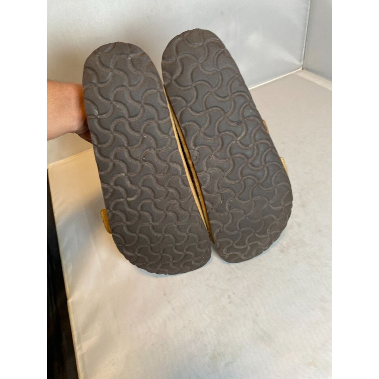Birkenstock Birkenstock Latte Cream Suede Sandals Size US 8.5 / IT 38.5 - 4 Thumbnail