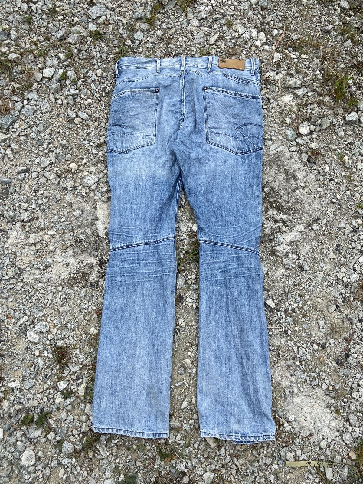 G-Star × Vintage Vintage Distress G Star Raw Denim Size US 35 - 13 Thumbnail