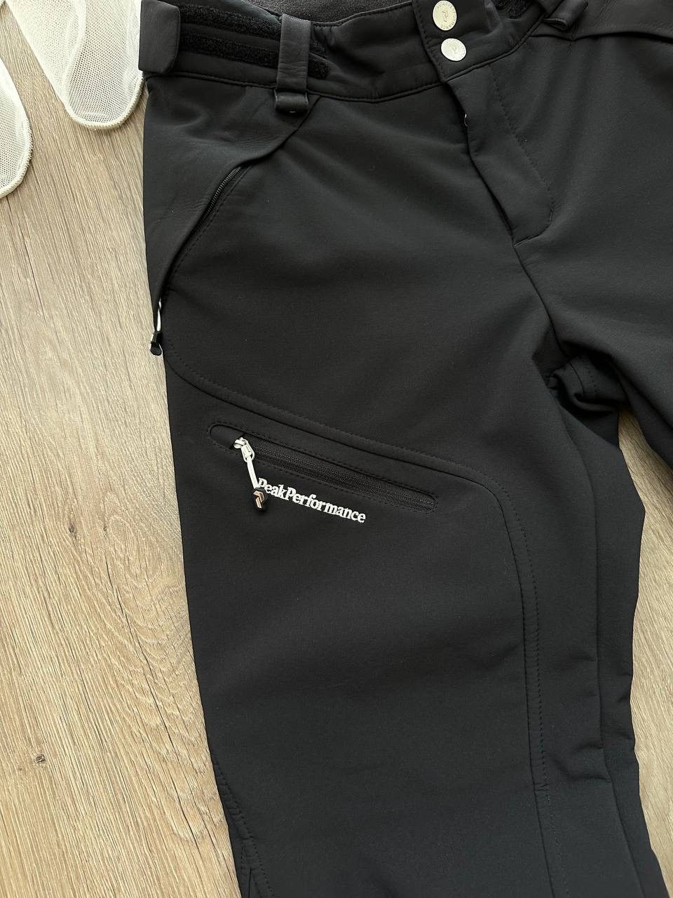 Peak Performance × Vintage Vintage Peak Performance Outdoor Ski Big Logo Black Pants Size US 30 / EU 46 - 5 Thumbnail