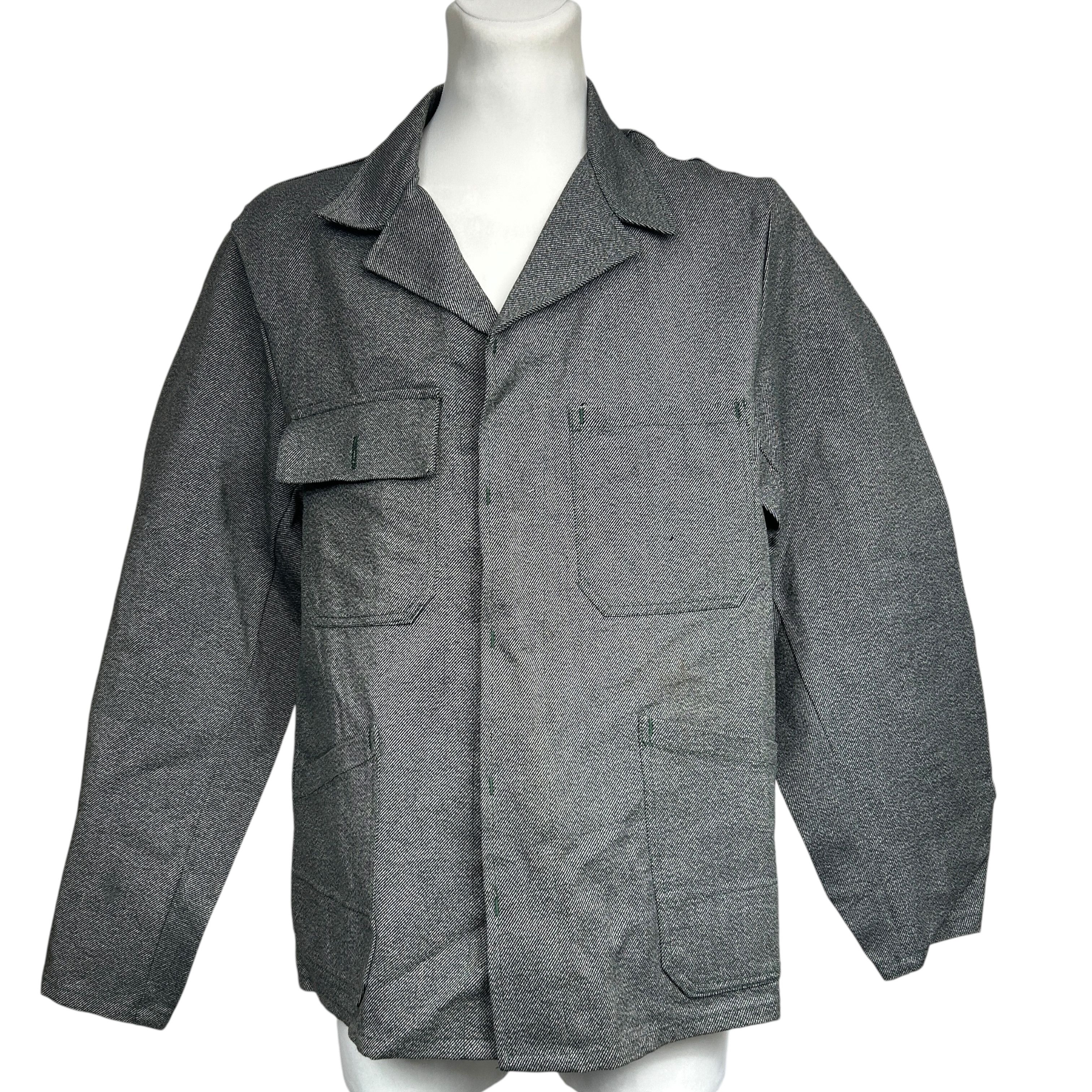 Vintage Vintage Workwear Chore Coat Jacket Gray Twill Thick 54 Size US L / EU 52-54 / 3 - 1 Thumbnail