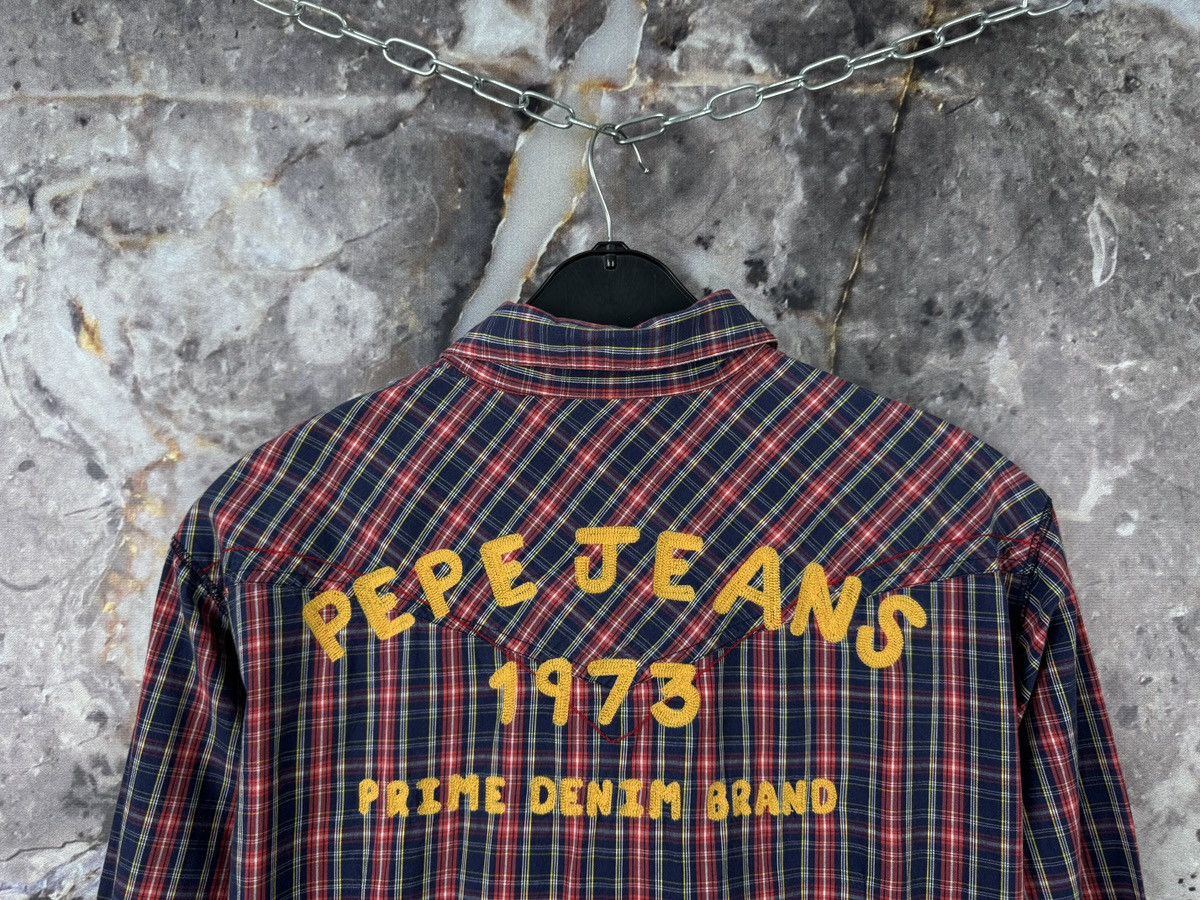 Pepe Jeans Men’s Pepe Jeans London Long Sleeve Shirt Button Up Size L Size US L / EU 52-54 / 3 - 14 Thumbnail