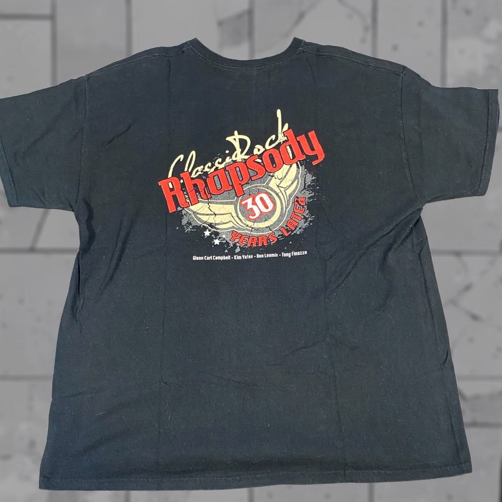 Doublet Rhapsody T-shirt XL Black Double Sided 30 Years Classic Rock Mens Short Sleeve Crew Neck T-Shirt Size US XL / EU 56 / 4 - 1 Thumbnail