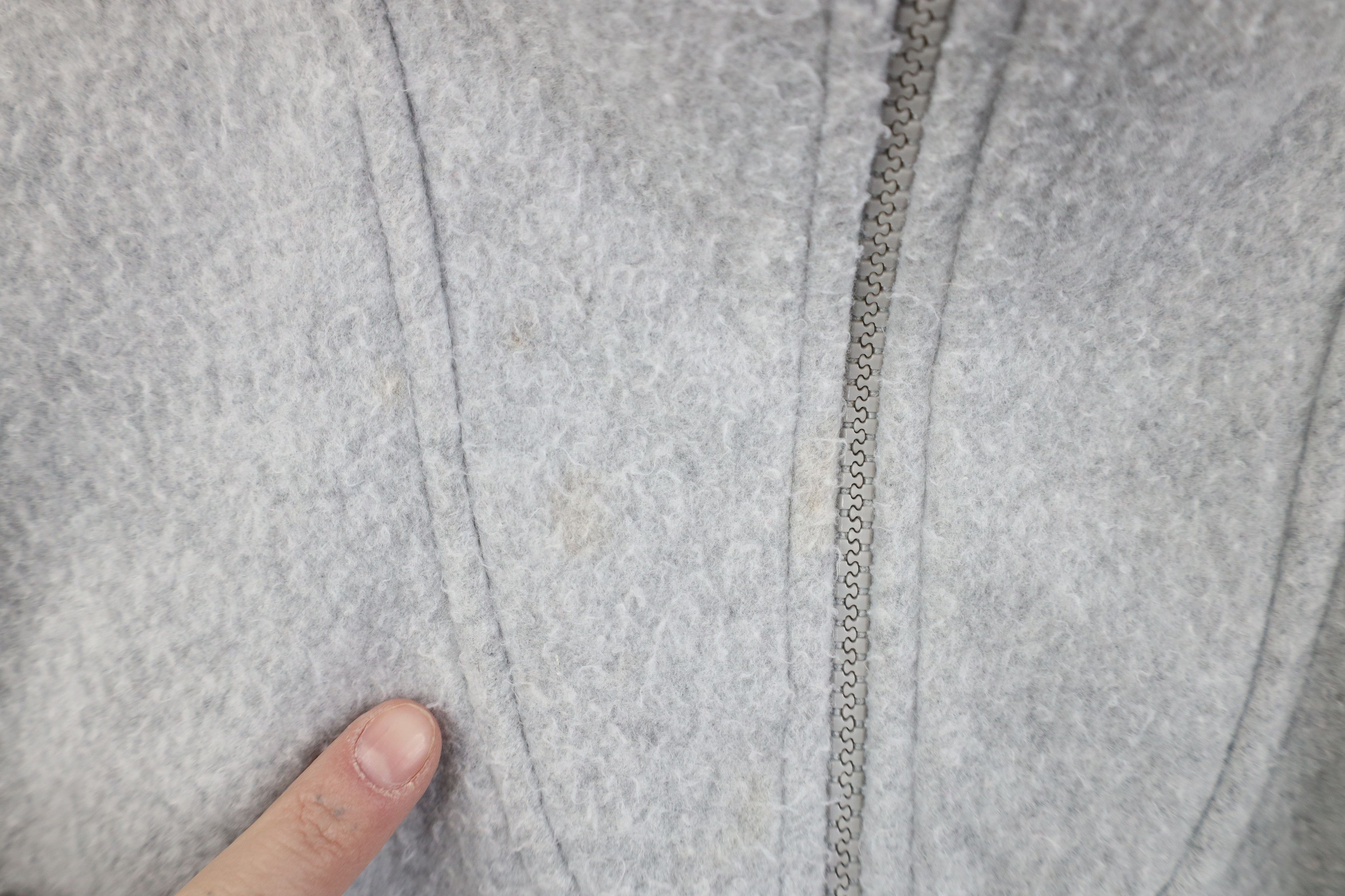 Vintage Vintage 90s Streetwear Half Zip Fleece Pullover Sweater Gray Size US XL / EU 56 / 4 - 4 Thumbnail