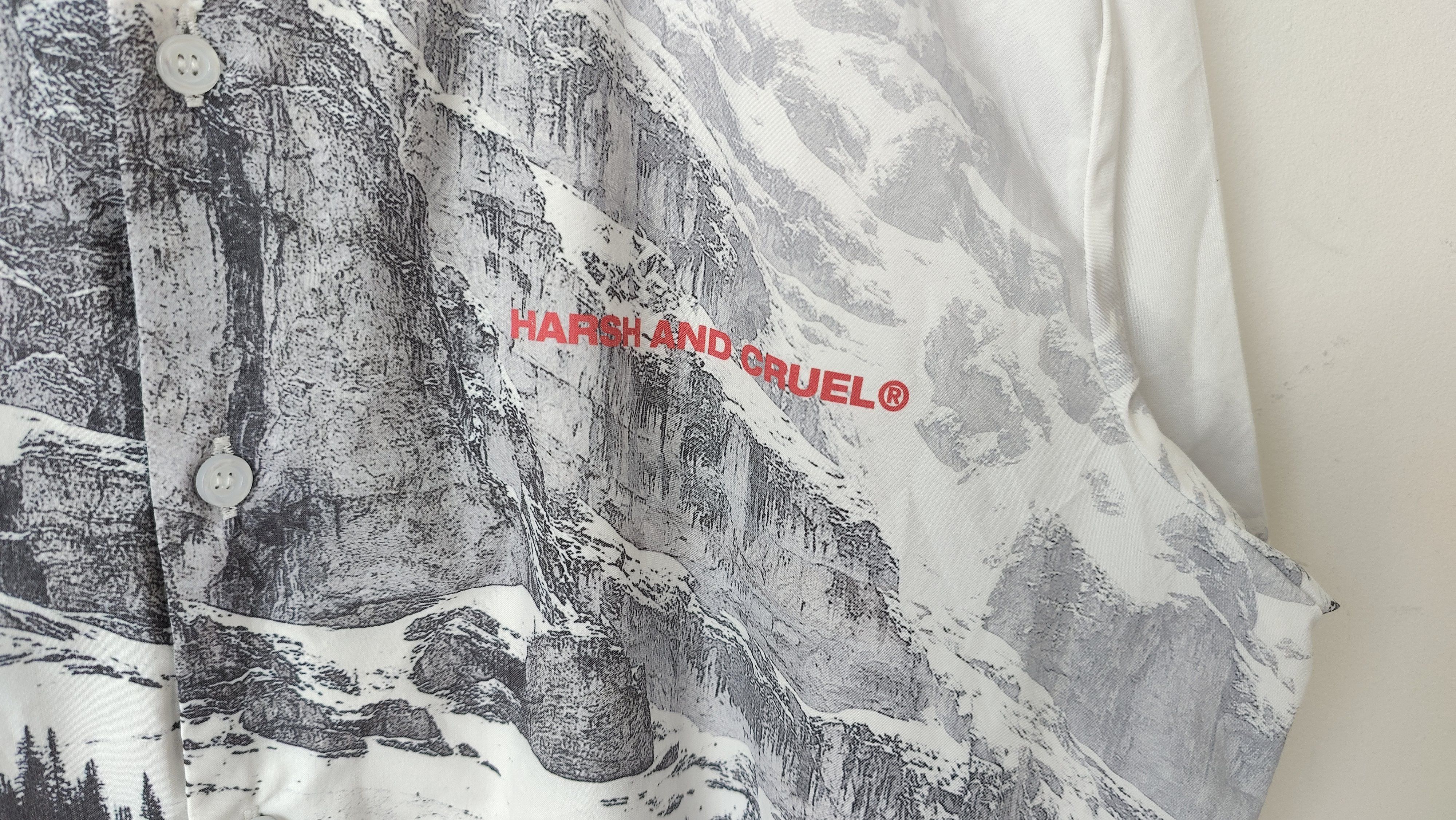 Harsh and Cruel Harsh & Cruel Mountains Full Print Button Up Shirt Size US L / EU 52-54 / 3 - 5 Thumbnail