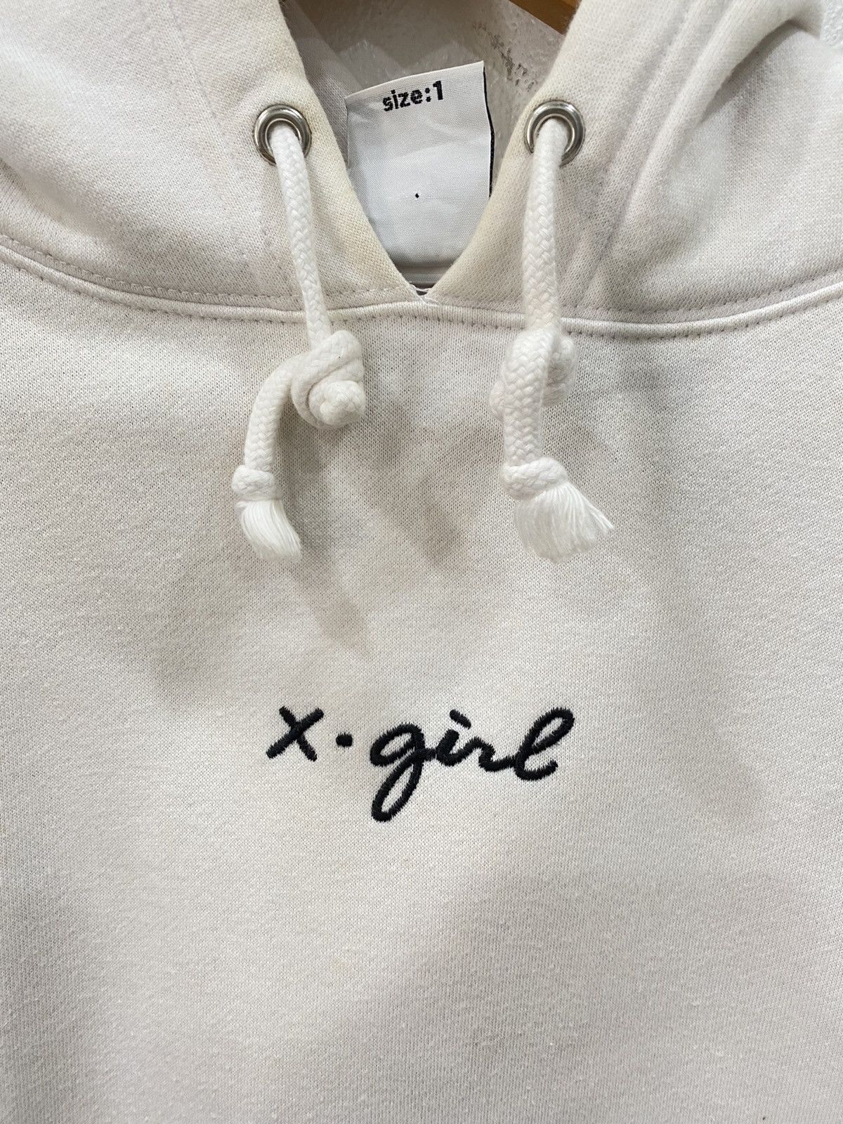Designer ✅ X-GIRL embroidered streetwear skateboard hoodies Size US S / EU 44-46 / 1 - 4 Thumbnail