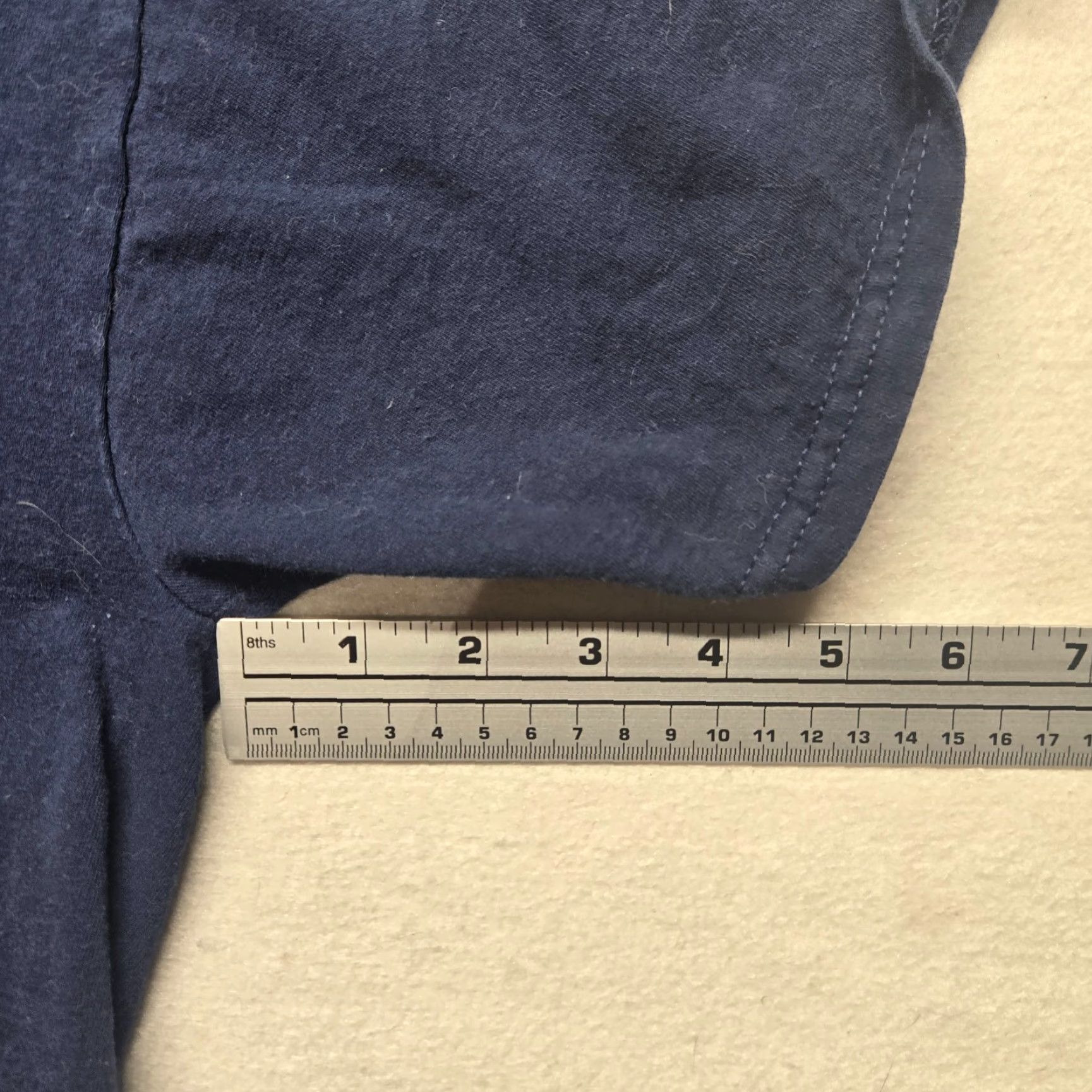 Vintage America USA Patriotic Blue Tee Shirt Short Sleeve Men 2XL XXL 2XL USA Flag 4th July Gift Summer Shirts Mens Size US XXL / EU 58 / 5 - 5 Thumbnail